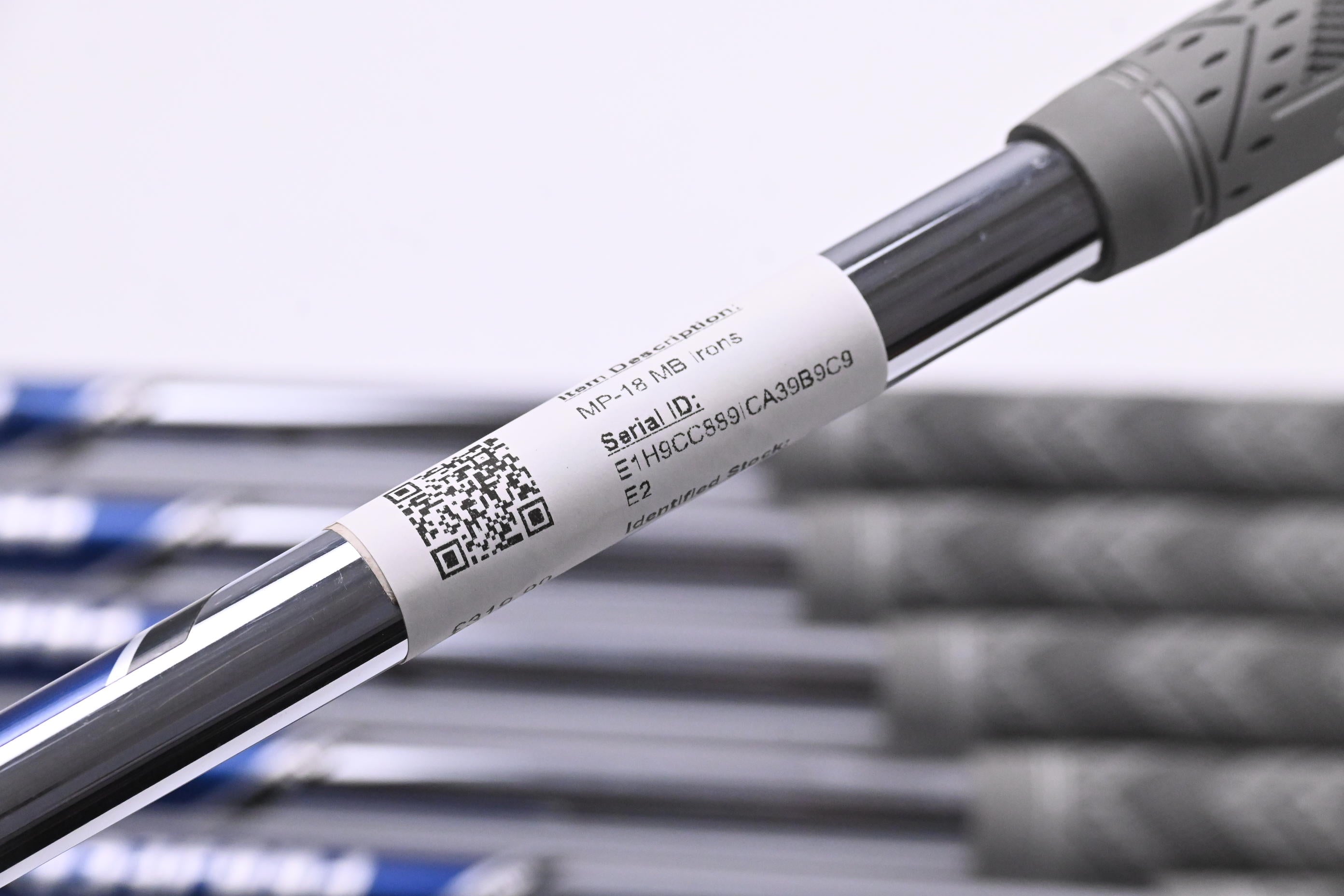 Mizuno MP-18 MB Irons / 4-PW / X-Flex Project X 125 Shafts