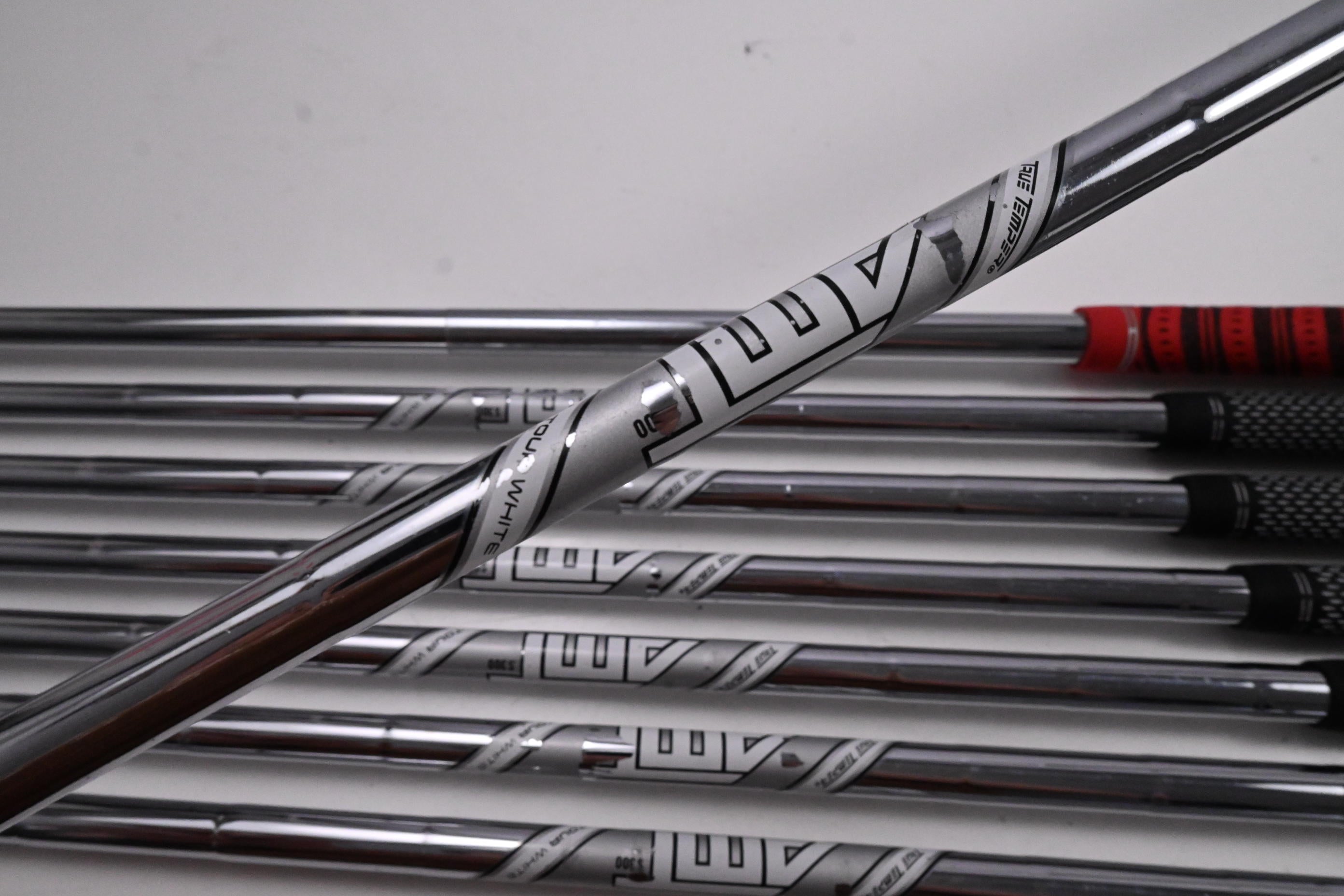 Titleist T100 2021 Irons / 4-PW+50 / Stiff Flex AMT Tour White S300 Shafts