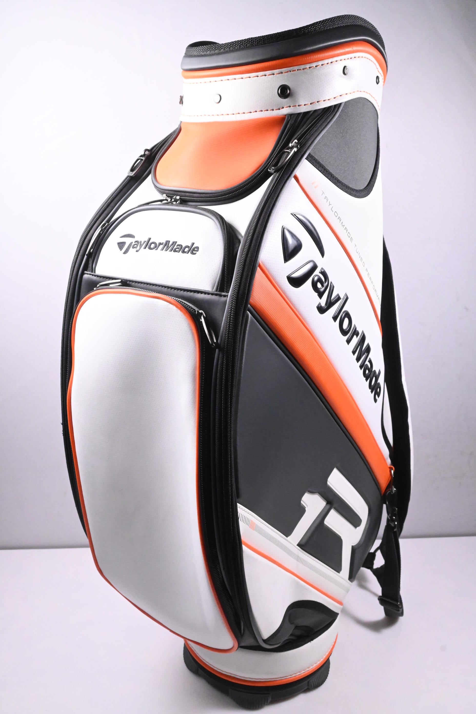 Taylormade R1 Tour Bag / 6-Way Divider / White, Orange