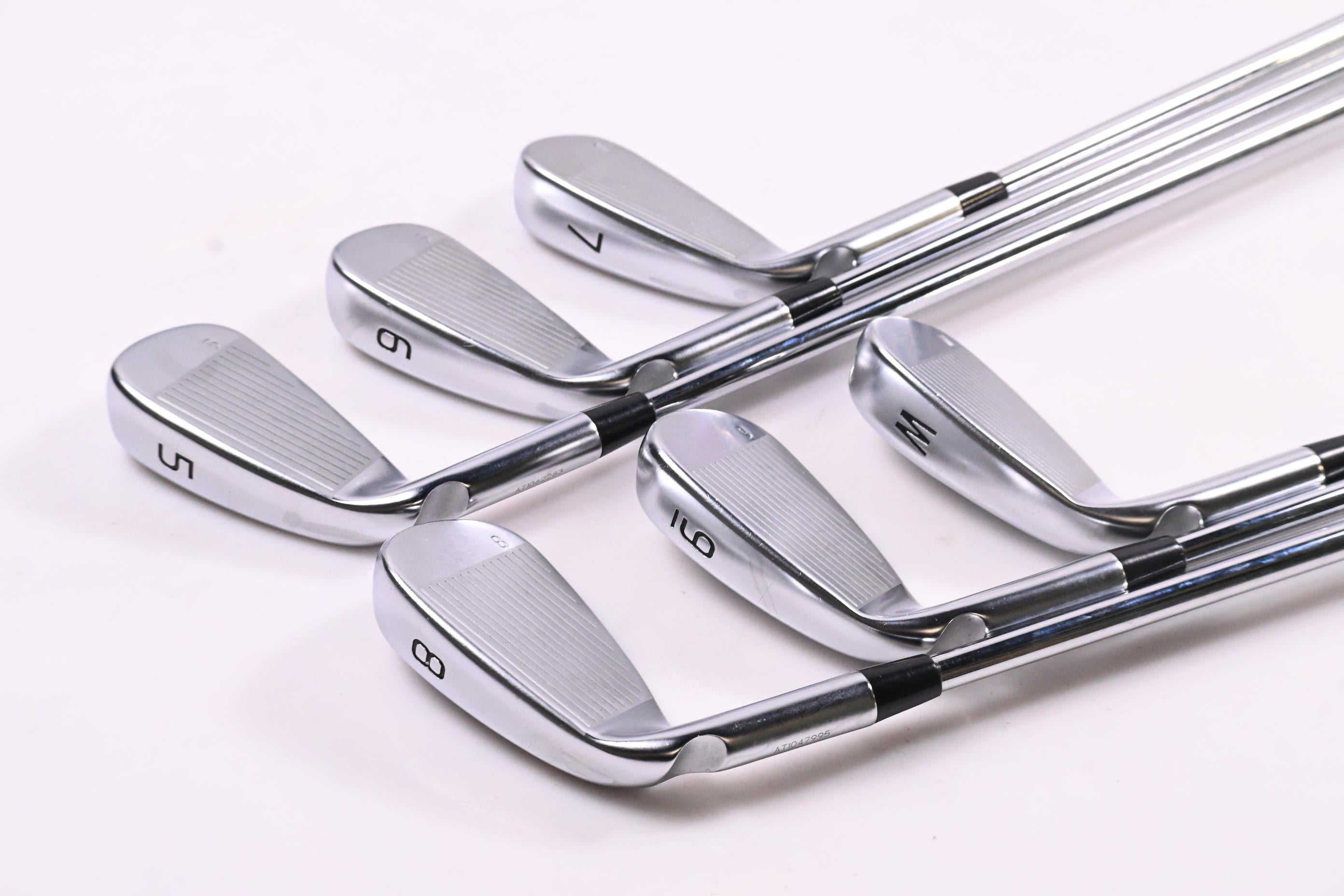Ping G430 Irons / 5-PW / Blue Dot / Regular Flex Ping AWT 2.0 Shafts