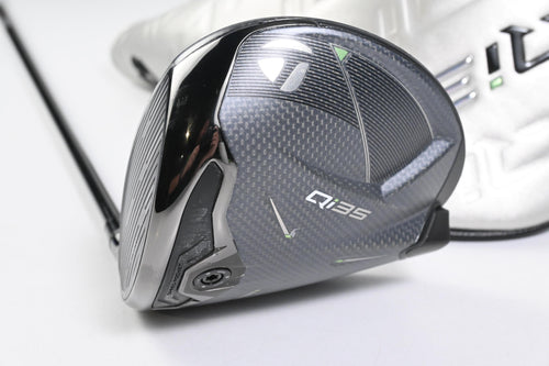 Left Hand Taylormade Qi35 Driver / 9 Degree / Senior Flex Fujikura Air Speeder