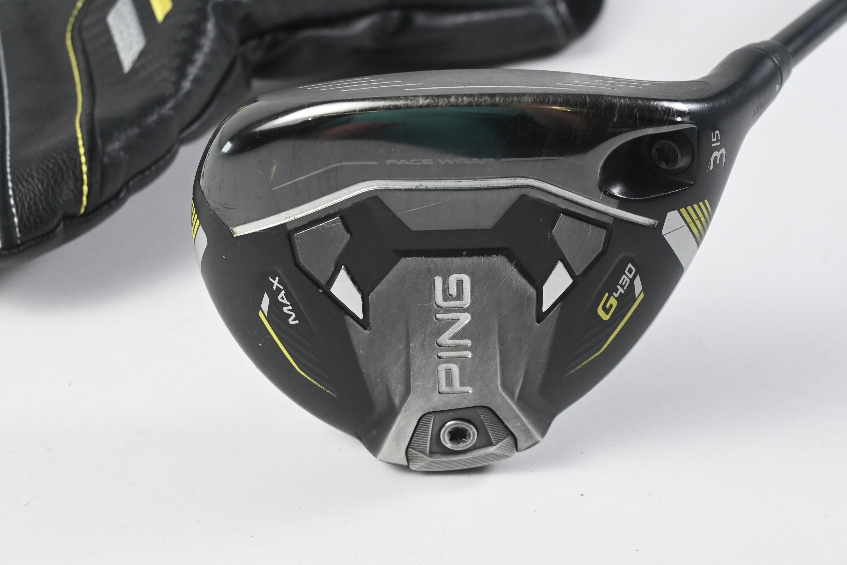 Ping G430 Max #3 Wood / 15 Degree / Stiff Flex Ping Alta CB Black 65 Shaft