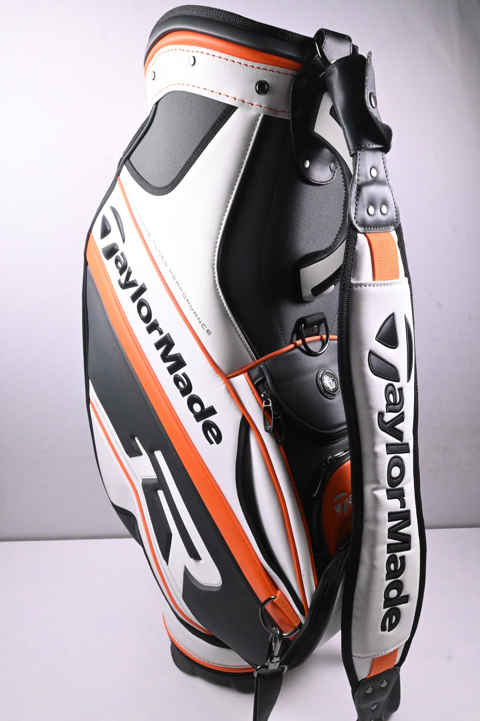 Taylormade R1 Tour Bag / 6-Way Divider / White, Orange