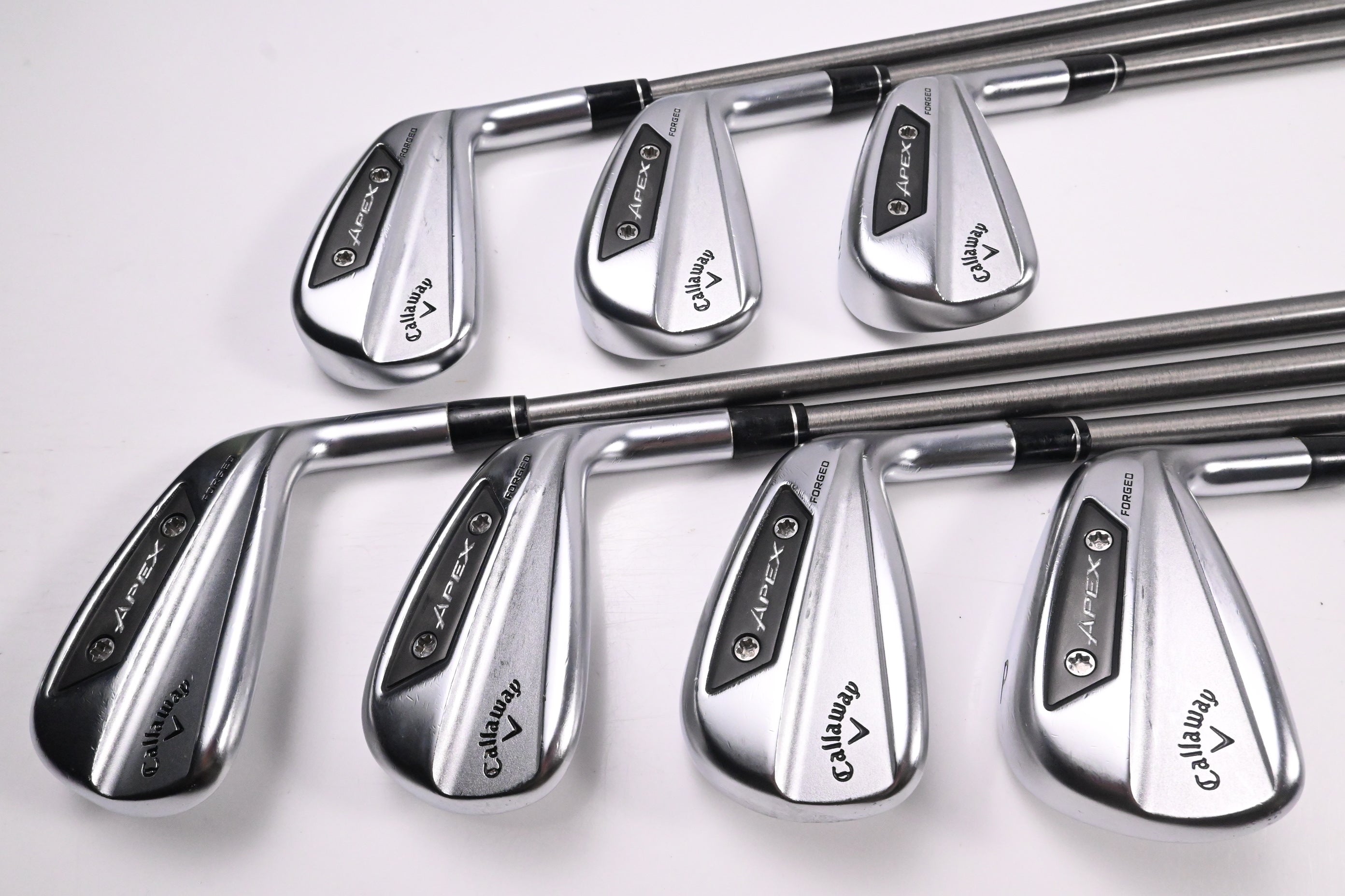 Callaway Apex Ai200 Irons / 4-PW / Stiff Flex AeroTech SteelFiber i95 Shafts