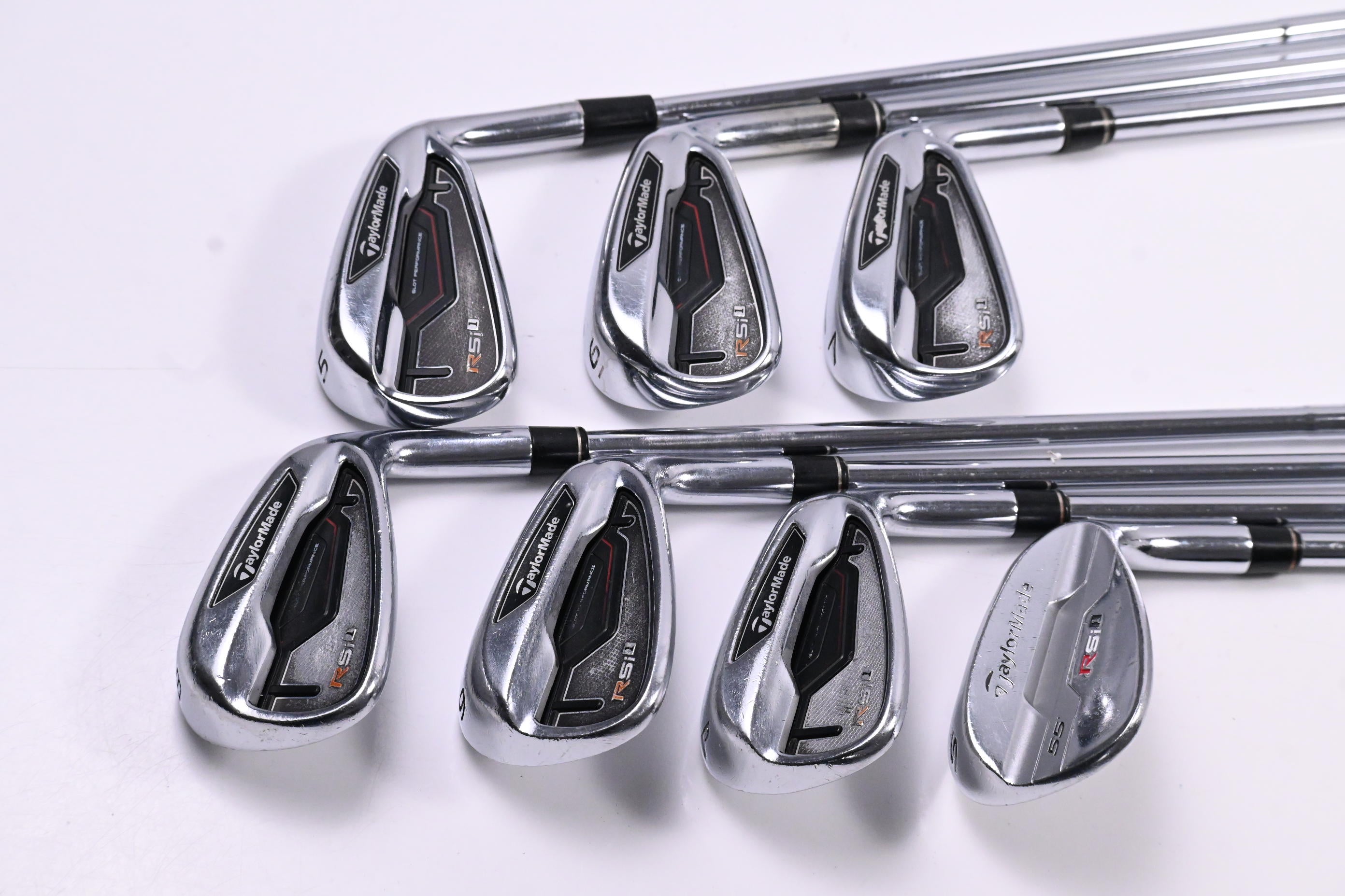Taylormade RSi1 Irons / 5-PW+SW / Stiff Flex KBS Tour 90 Shafts