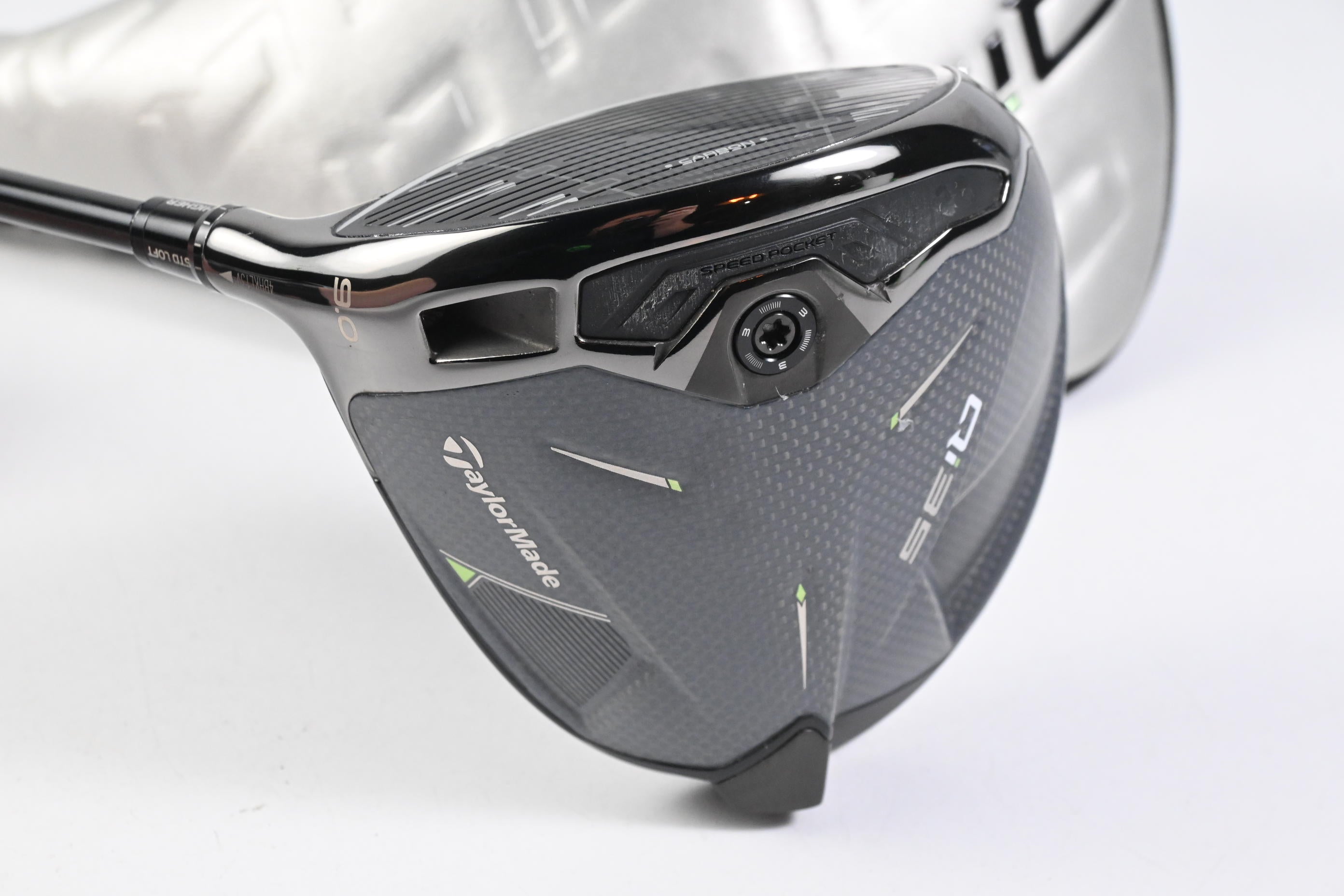Left Hand Taylormade Qi35 Driver / 9 Degree / Senior Flex Fujikura Air Speeder