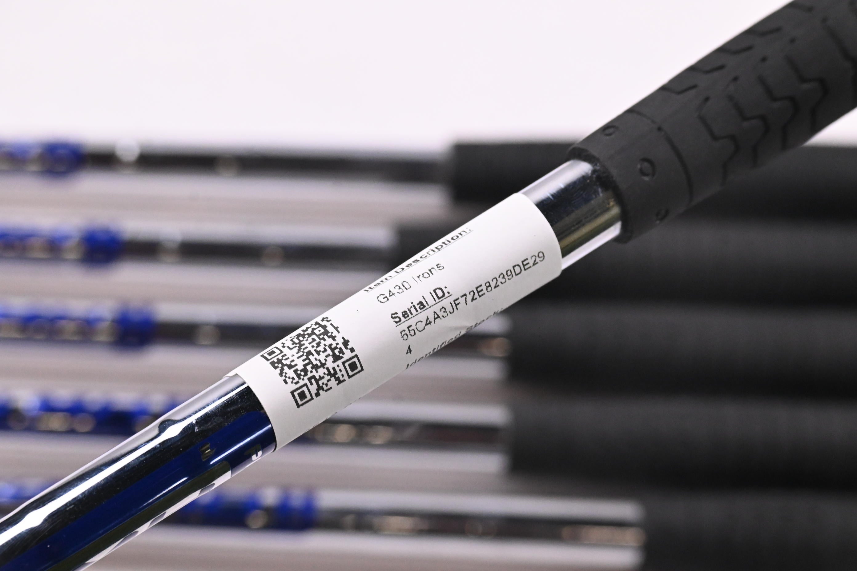 Ping G430 Irons / 5-PW / Blue Dot / Regular Flex Ping AWT 2.0 Shafts