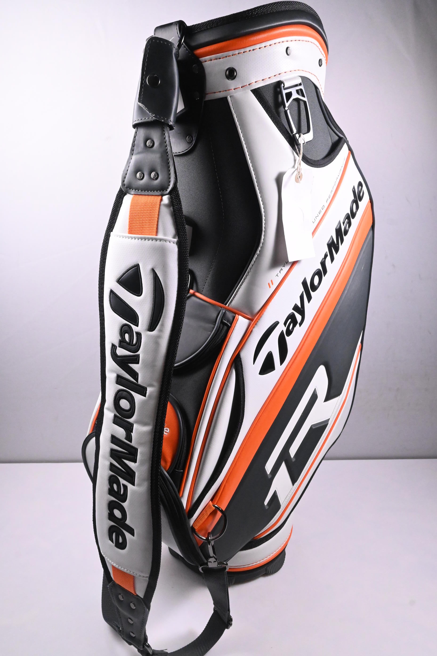 Taylormade R1 Tour Bag / 6-Way Divider / White, Orange