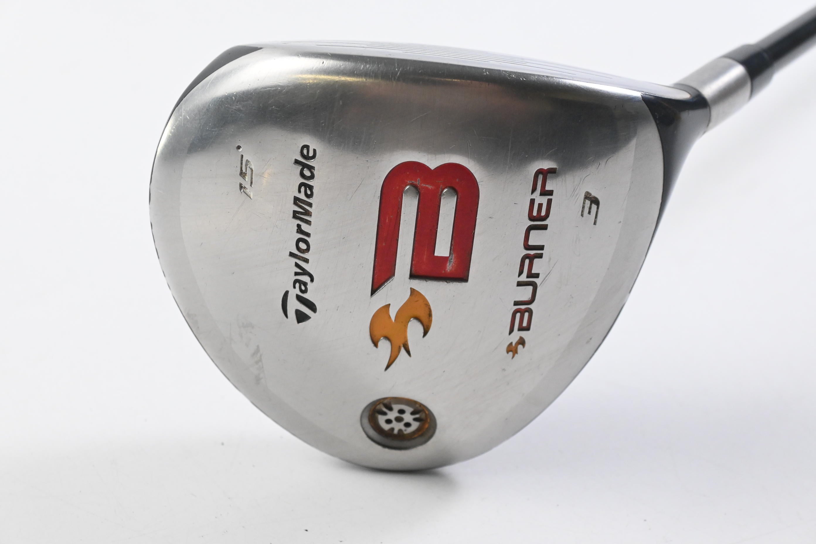Taylormade Burner 2008 #3 Wood / 15 Degree / Regular Flex REAX 49 Shaft