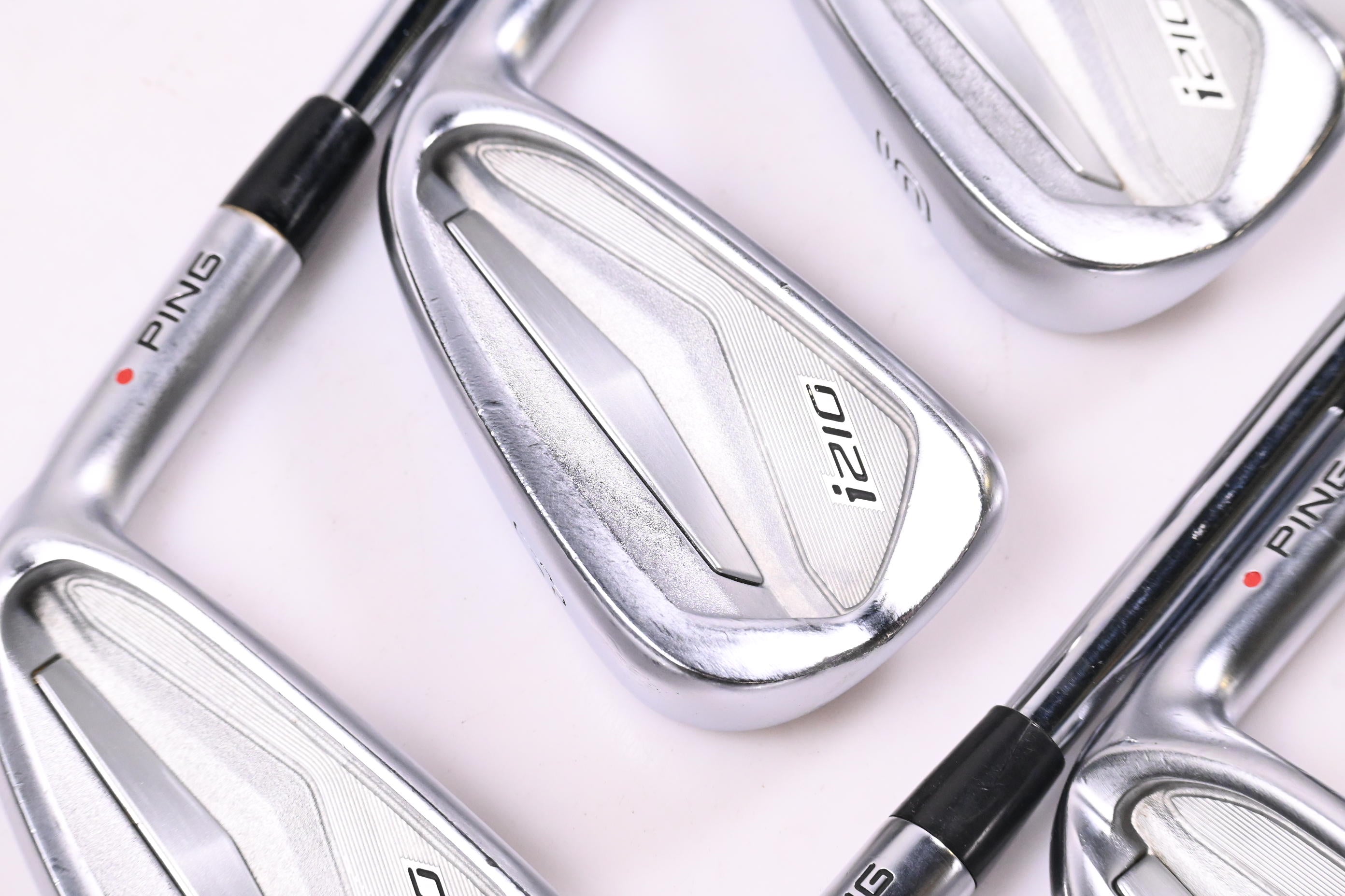Ping i210 Irons / 3-PW / Red Dot / Regular Flex Project X LZ 110 Shafts