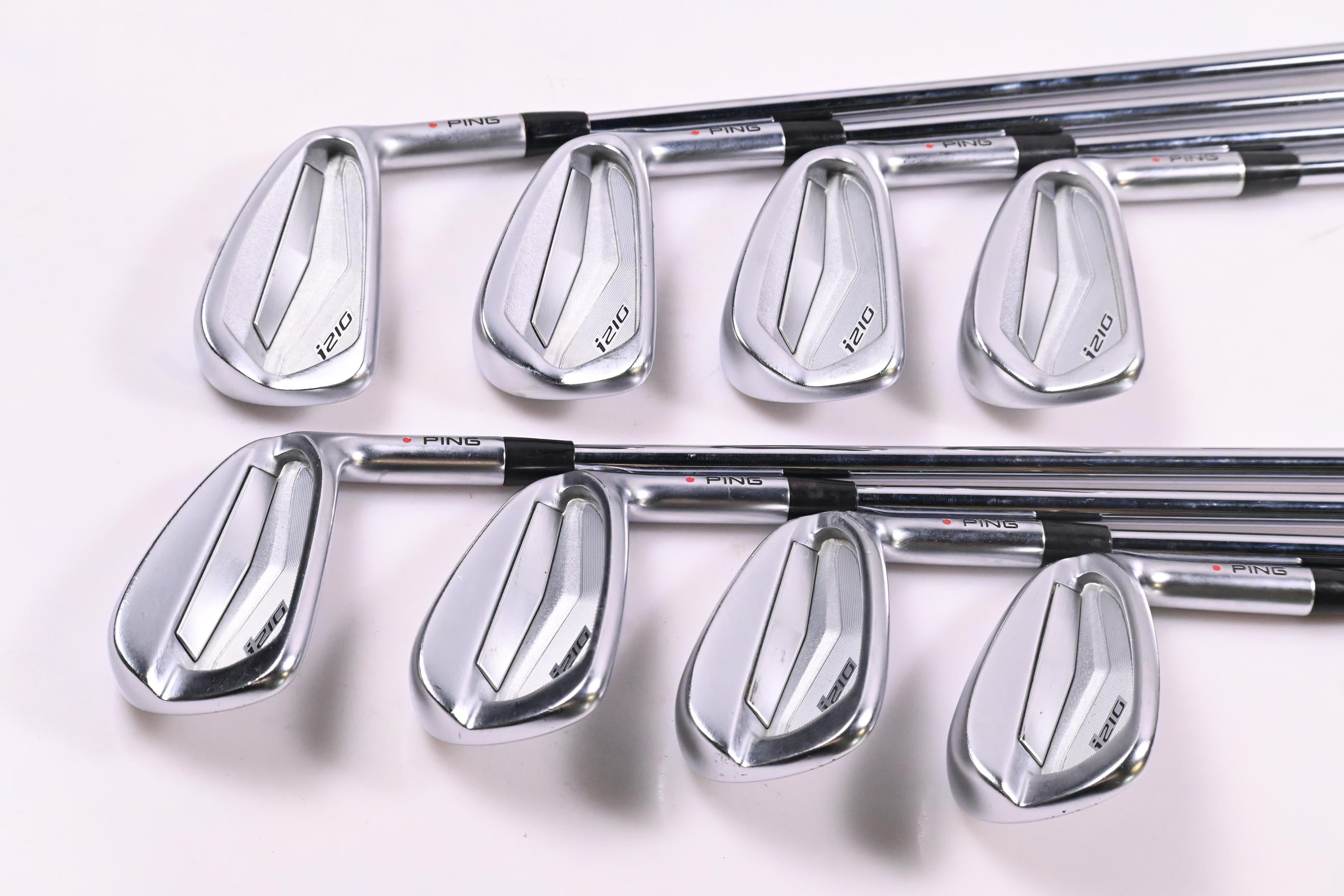 Ping i210 Irons / 3-PW / Red Dot / Regular Flex Project X LZ 110 Shafts