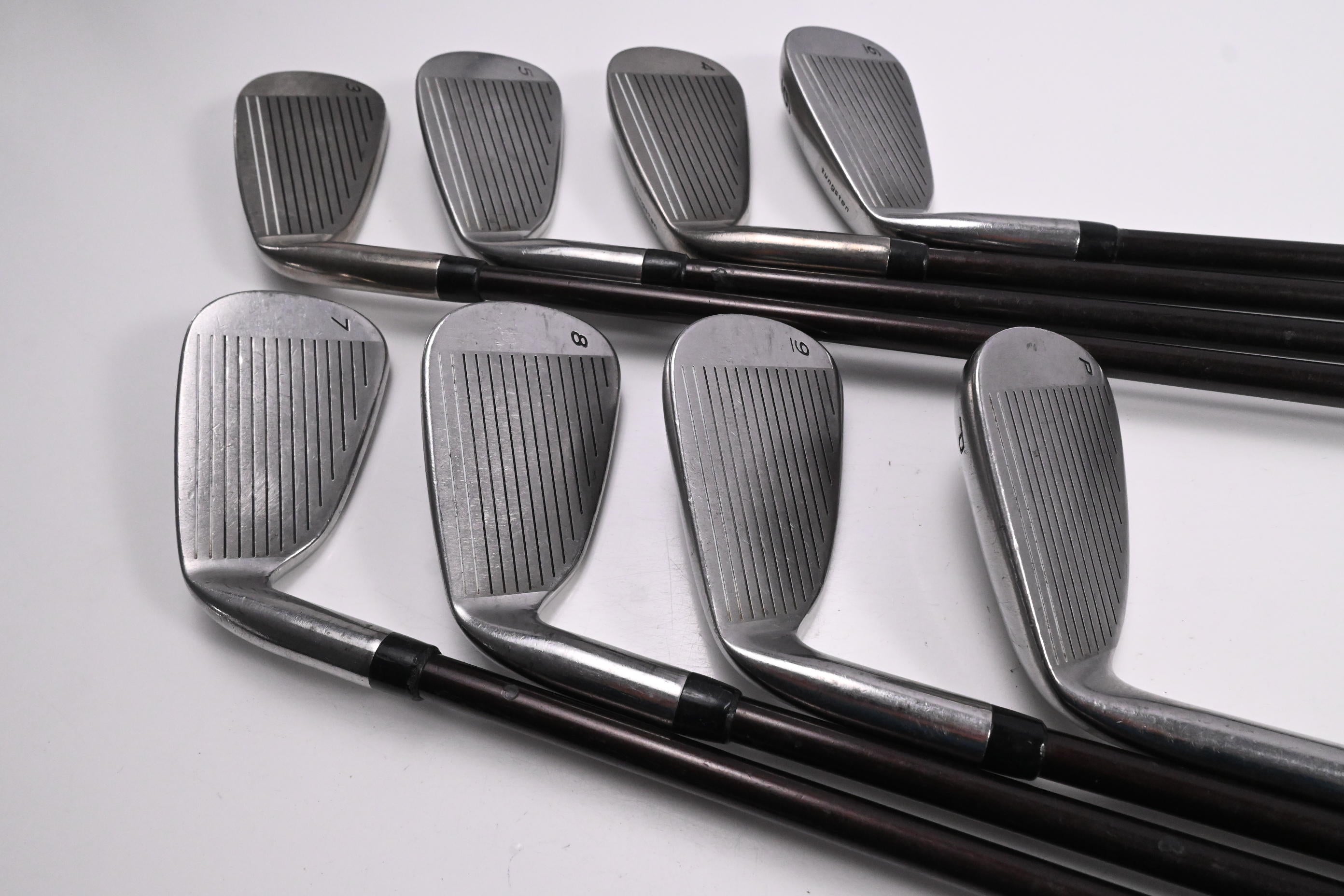Taylormade Firesole Irons / 3-PW / Stiff Flex Taylormade Bubble 90 Shafts