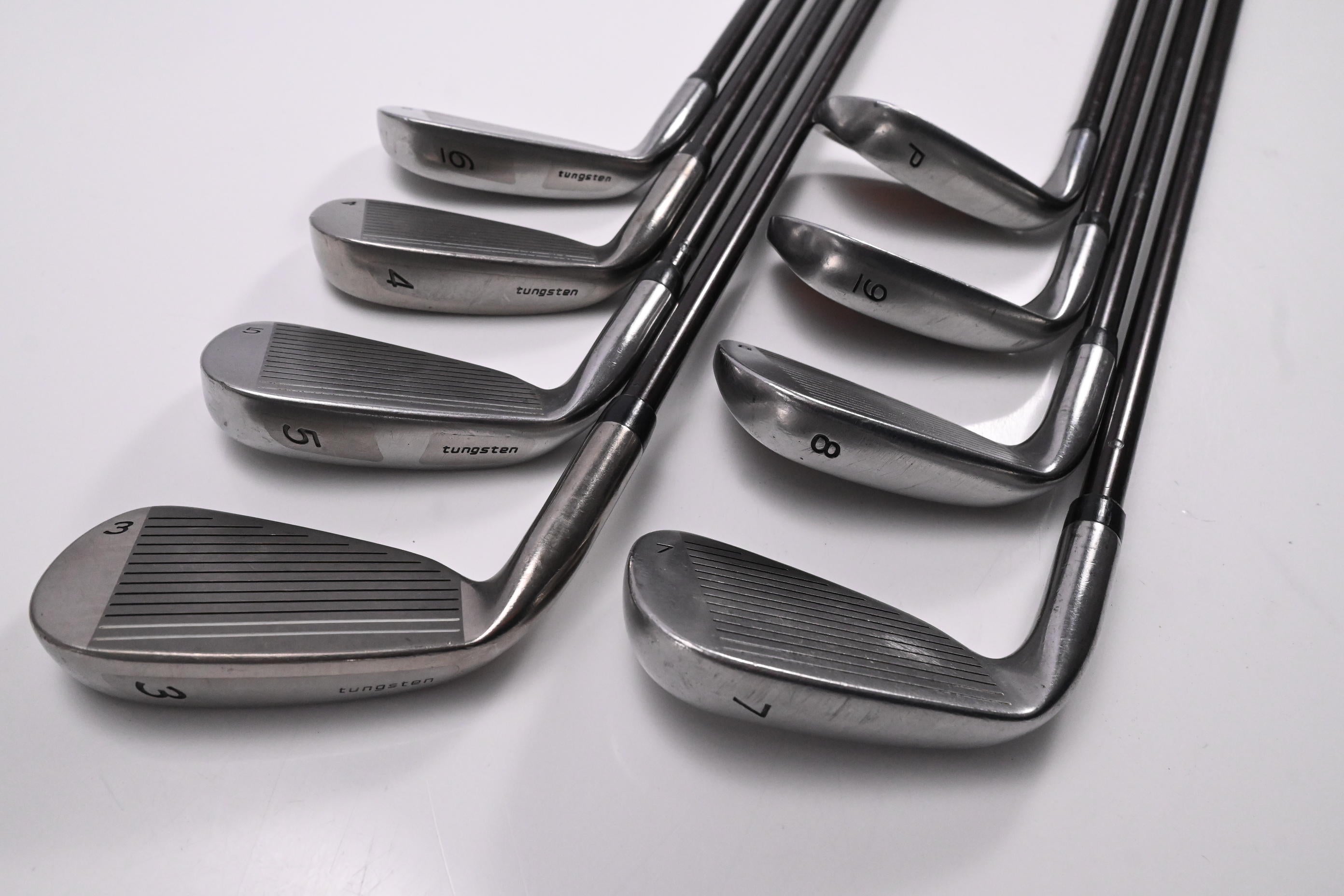 Taylormade Firesole Irons / 3-PW / Stiff Flex Taylormade Bubble 90 Shafts