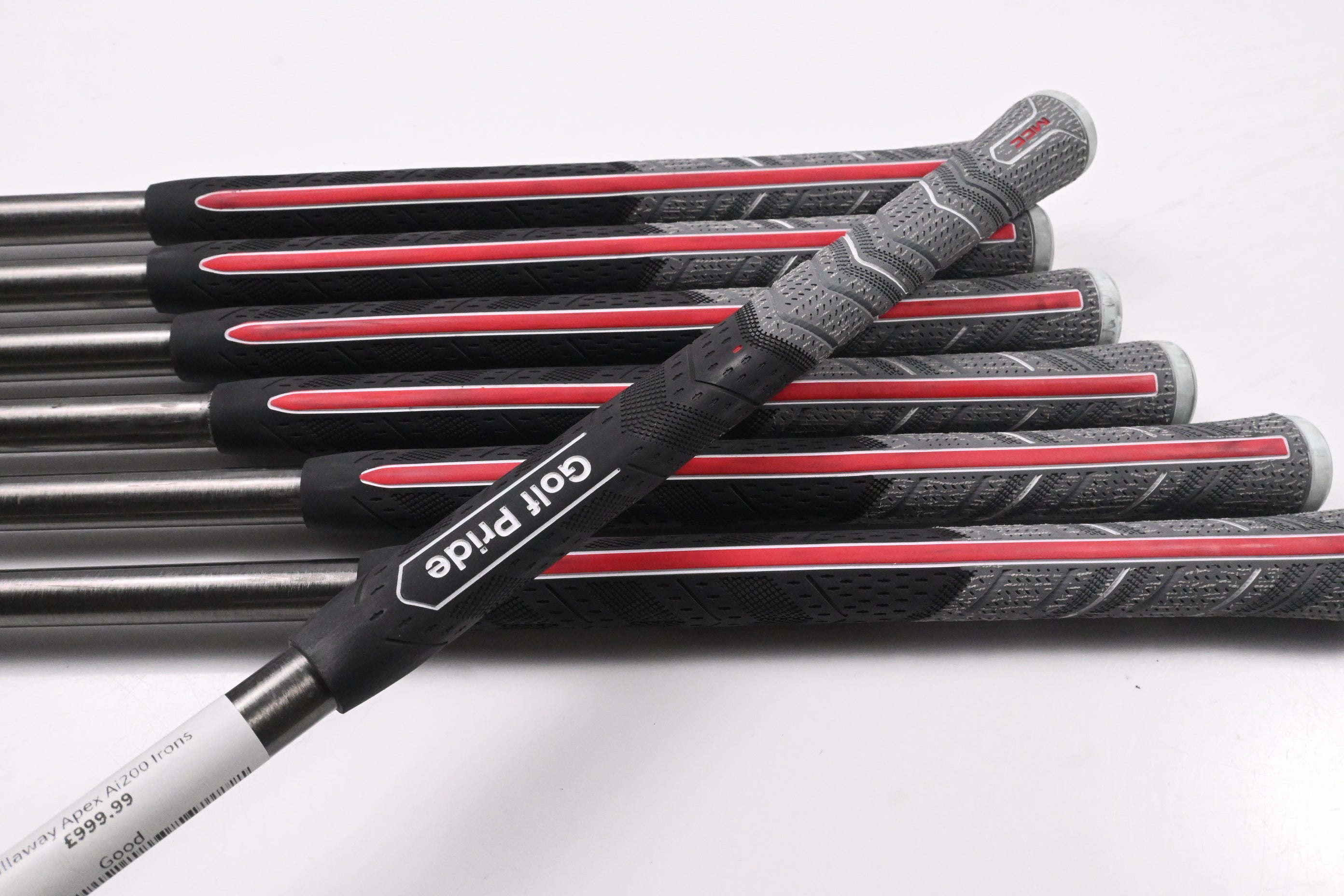 Callaway Apex Ai200 Irons / 4-PW / Stiff Flex AeroTech SteelFiber i95 Shafts