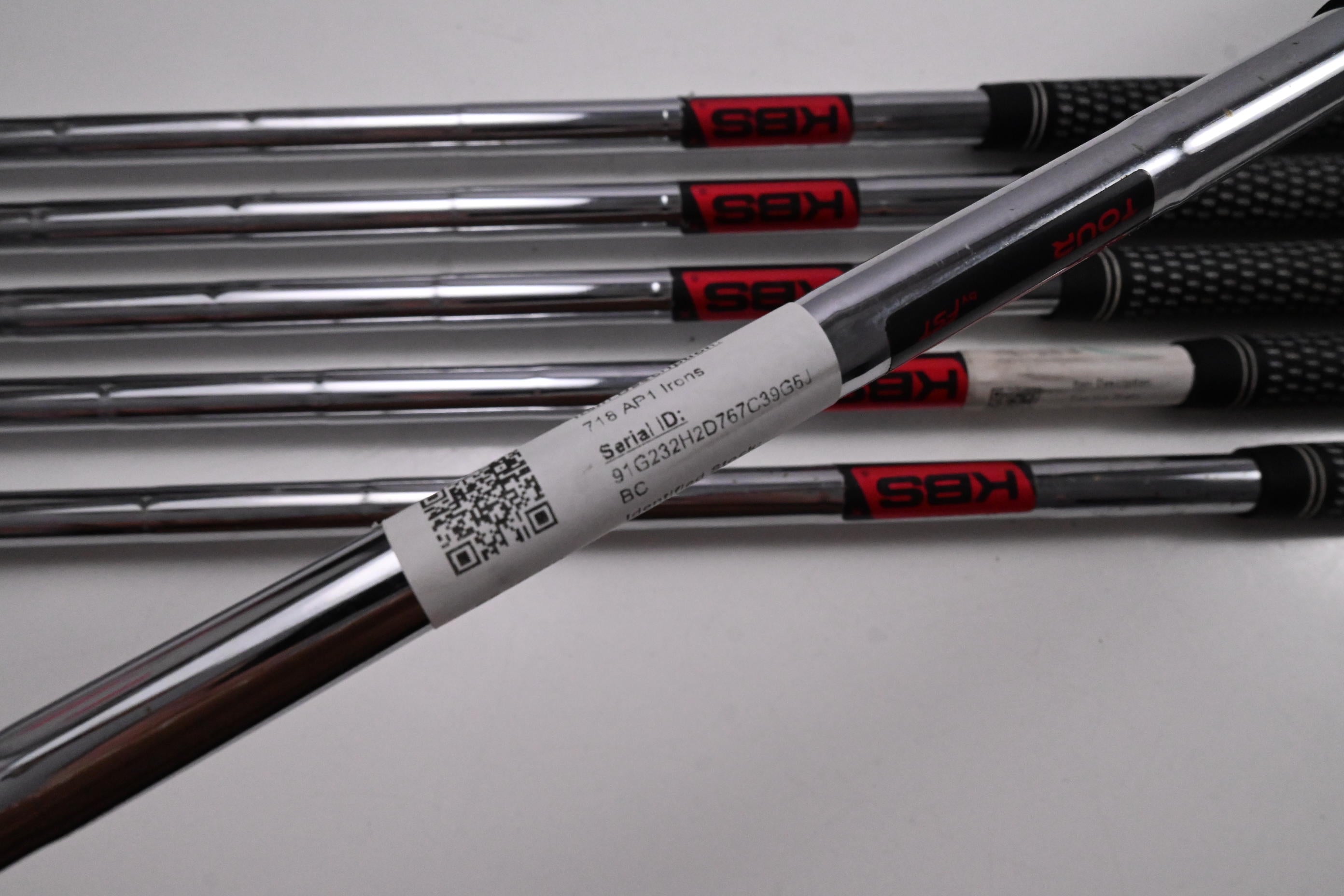 Titleist 718 AP1 Irons / 4-9i / X-Flex KBS Tour Shafts