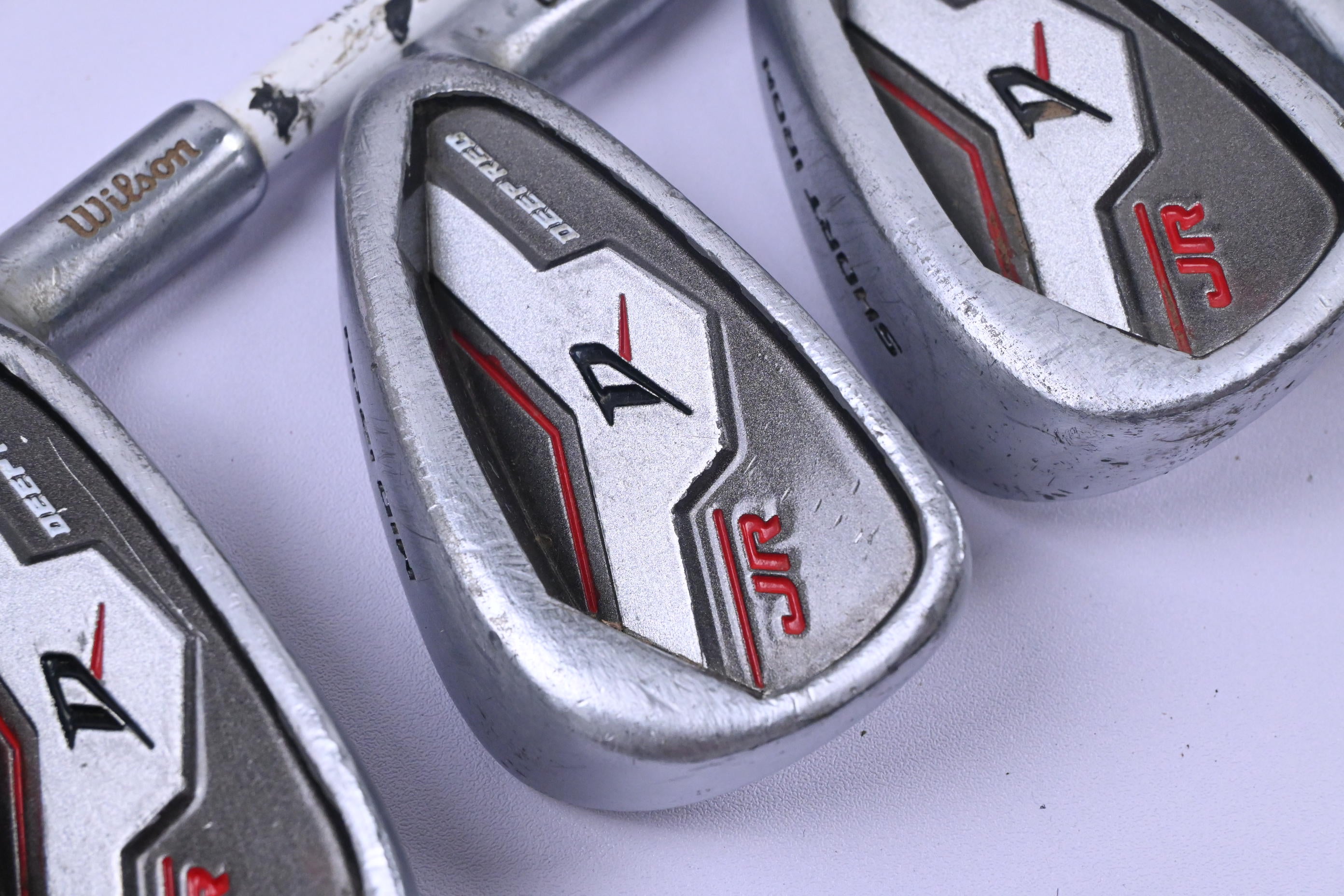 Junior Wilson Deep Red Package Set / Wood, Irons, Putter