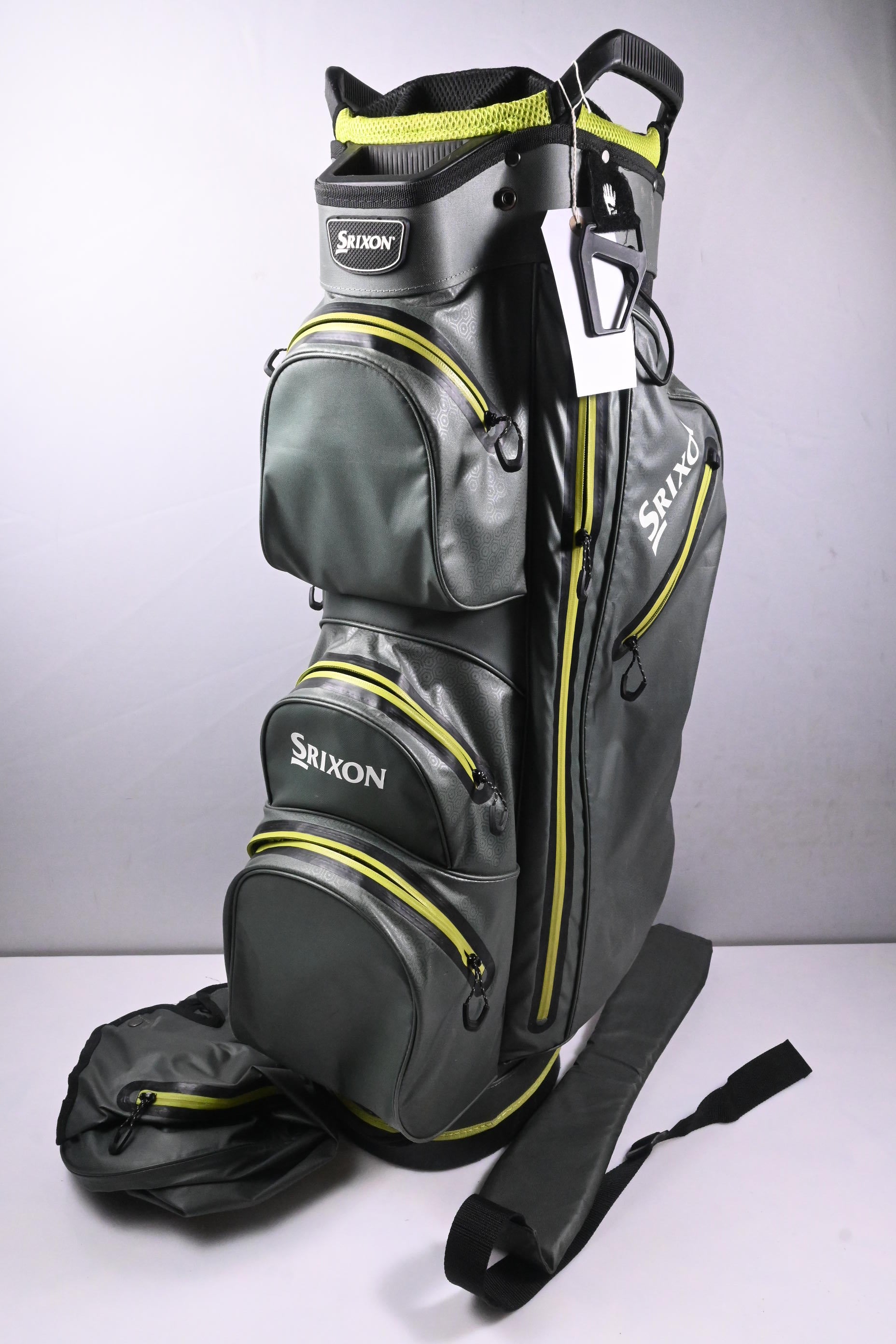 Srixon Cart Bag / 14-Way Divider / Green, Black