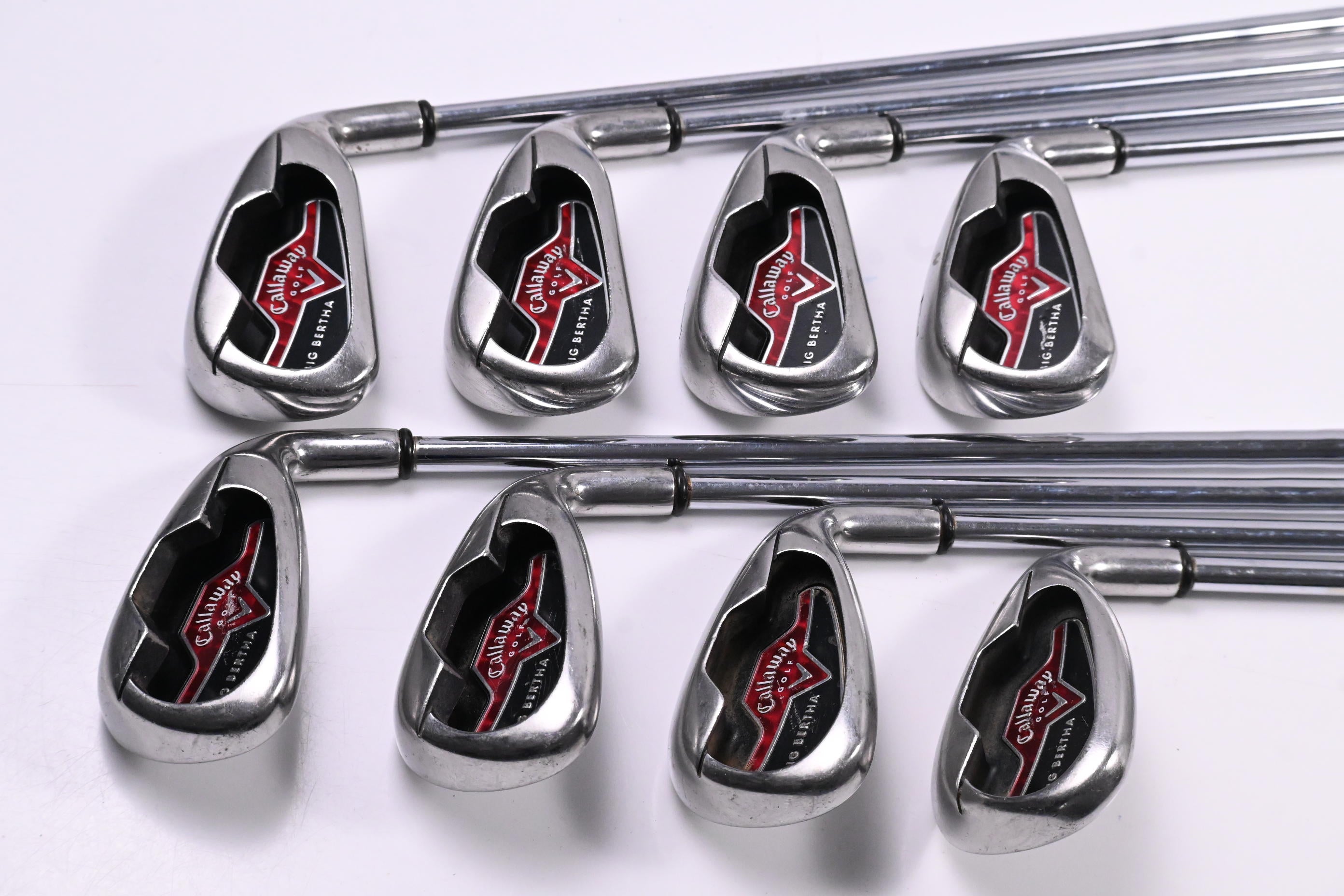 Callaway Big Bertha 2006 Irons / 4-PW+SW / Uniflex Callaway Big Bertha Shafts