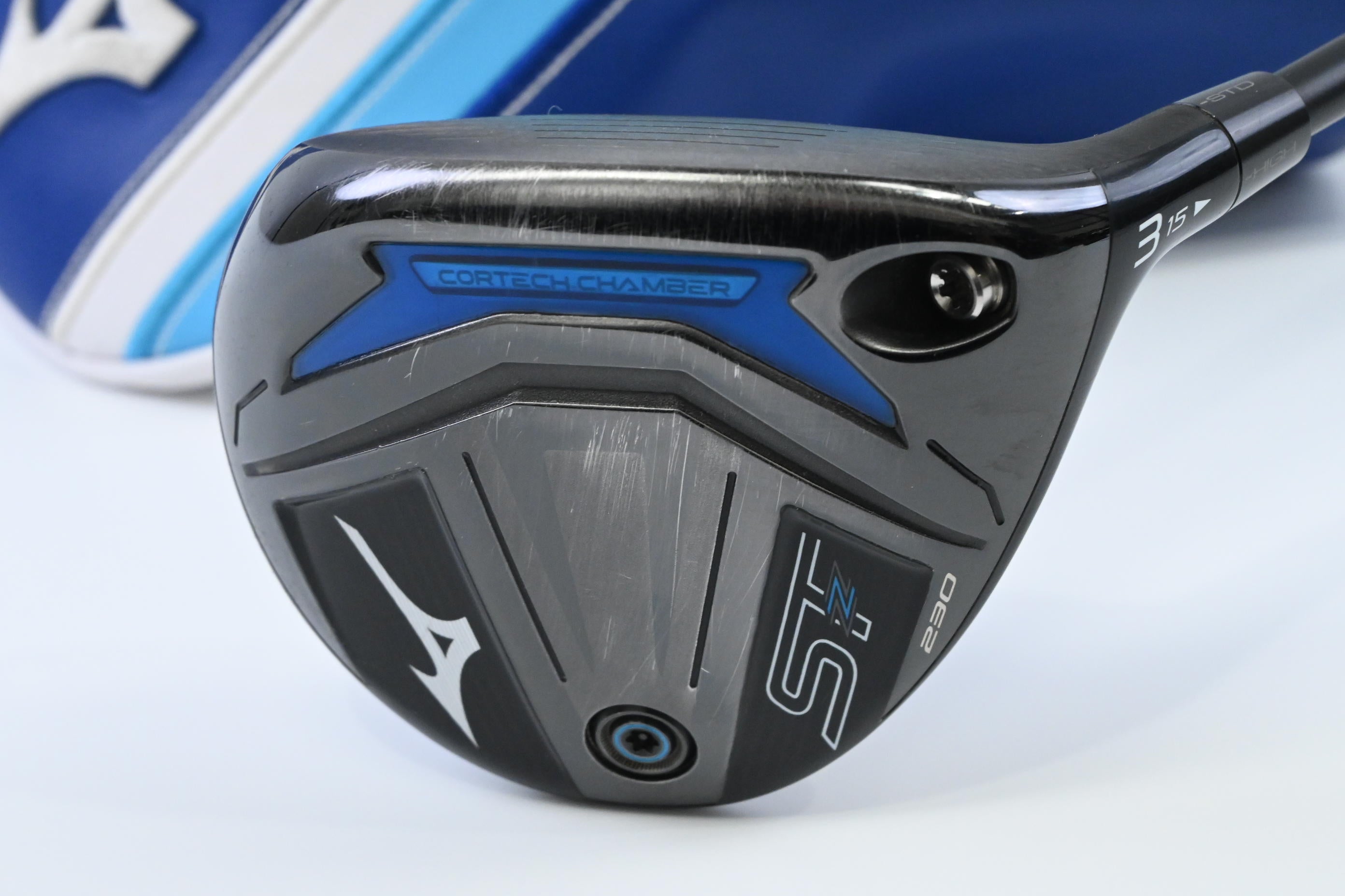 Mizuno ST-Z 230 #3 Wood / 15 Degree / Stiff Flex Fujikura Motore X F3 7 Shaft