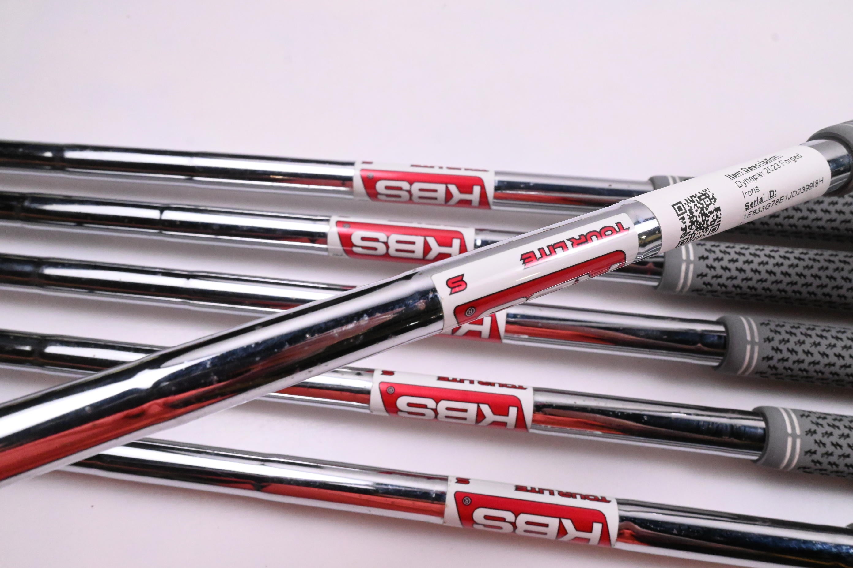 Wilson Dynapwr 2023 Forged Irons / 5-PW / Stiff Flex KBS Tour Lite Shafts