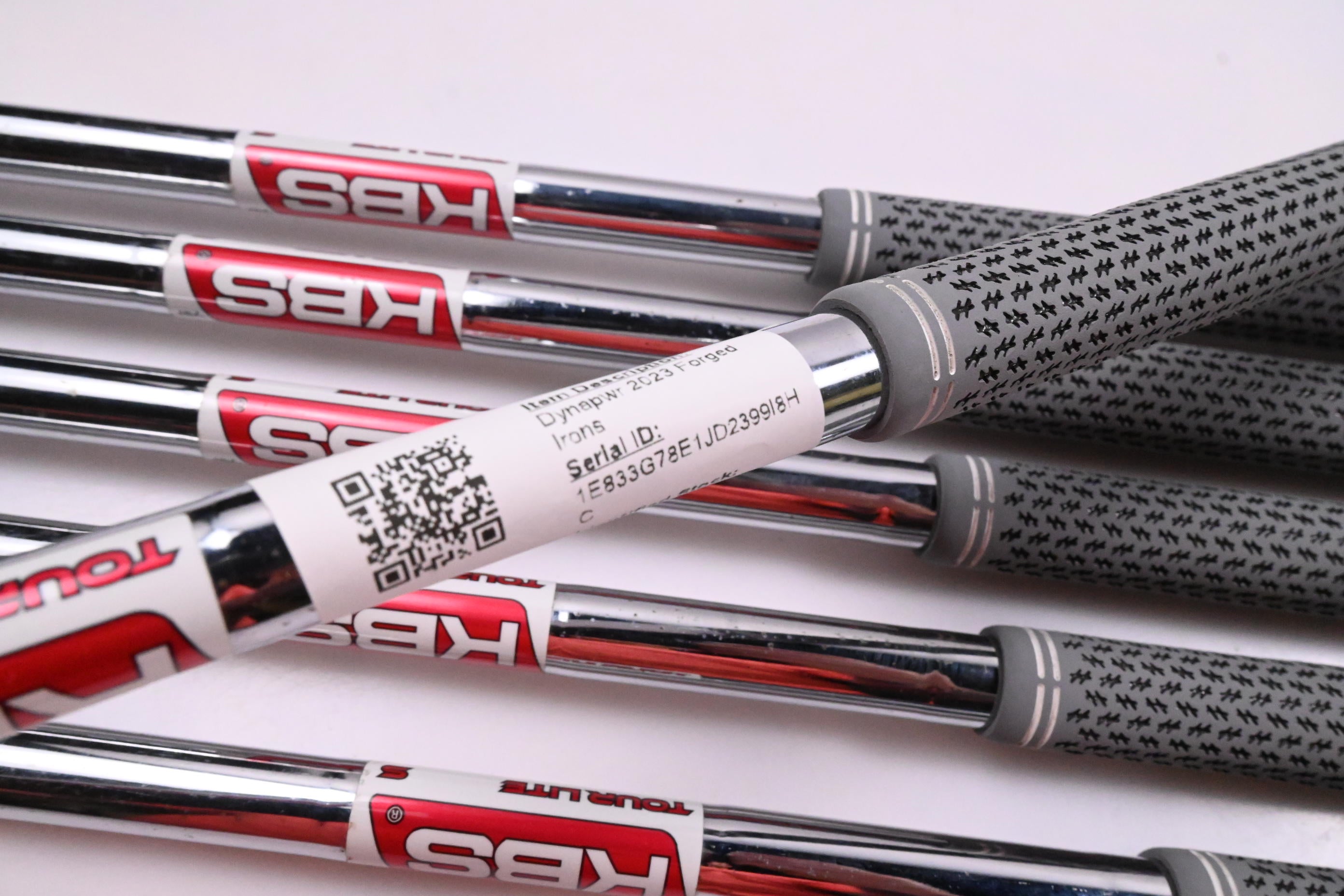Wilson Dynapwr 2023 Forged Irons / 5-PW / Stiff Flex KBS Tour Lite Shafts