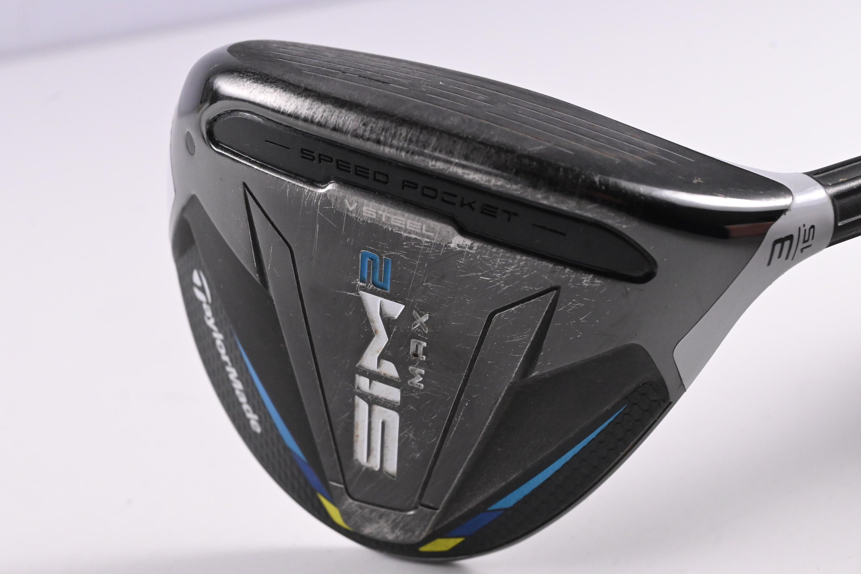 Taylormade SIM2 Max #3 Wood / 15 Degree / Regular Flex Ventus Blue 5 Shaft