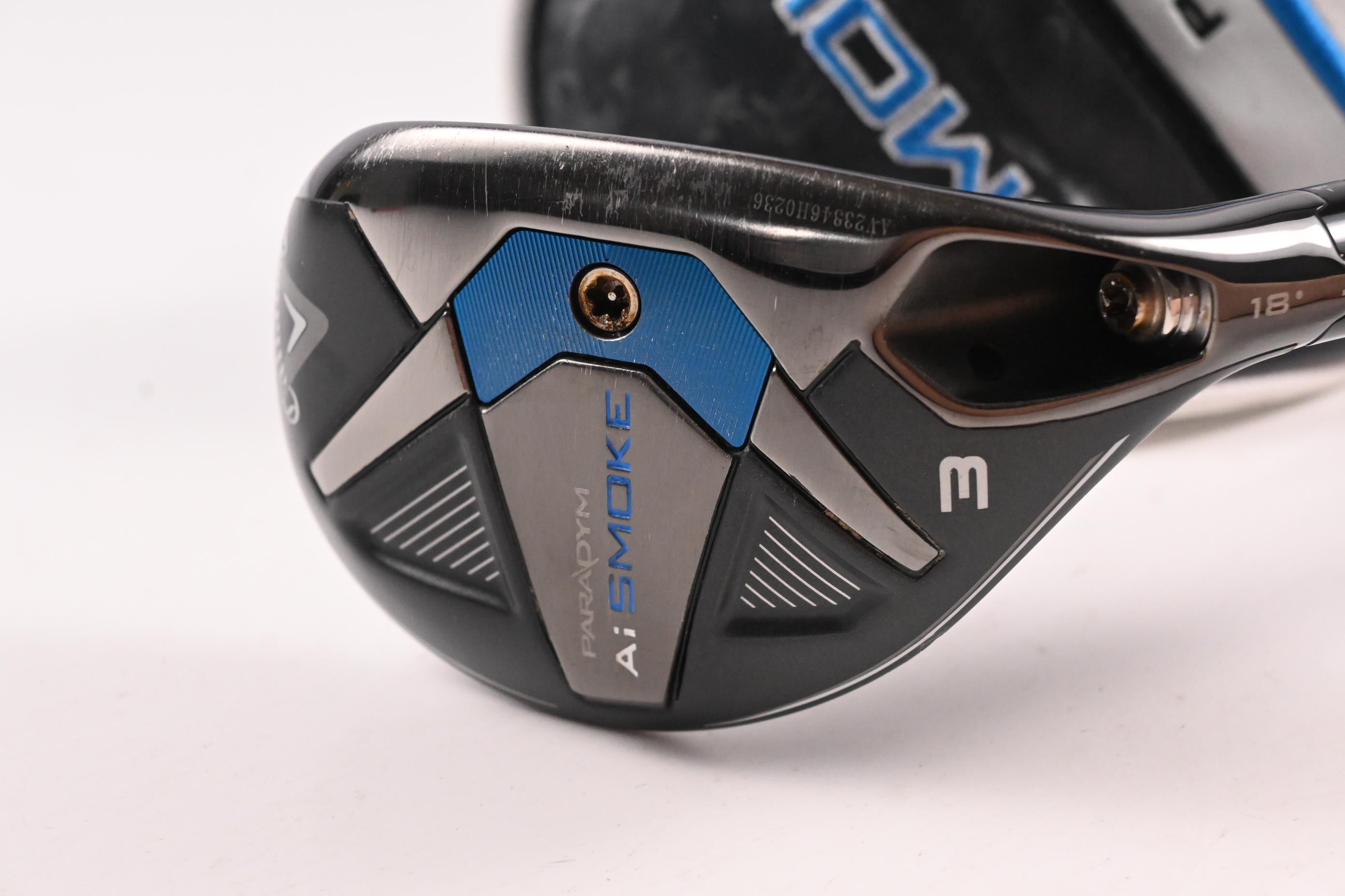 Callaway Paradym Ai Smoke #3 Hybrid / 18 Degree / Regular Flex Cypher 2.0 60