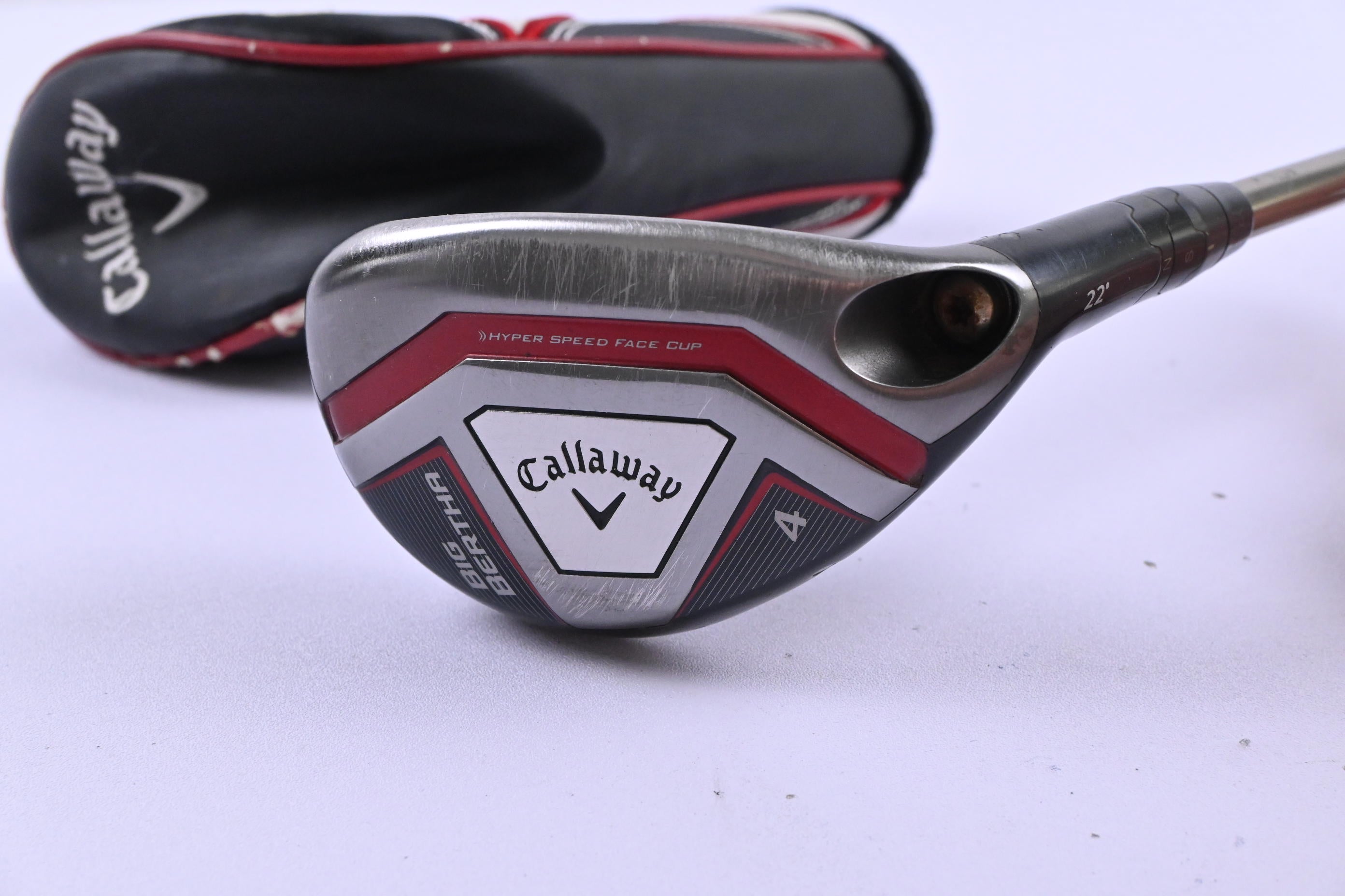 Callaway Big Bertha 2015 #4 Hybrid / 22 Degree / Regular Flex Recoil 460 Shaft