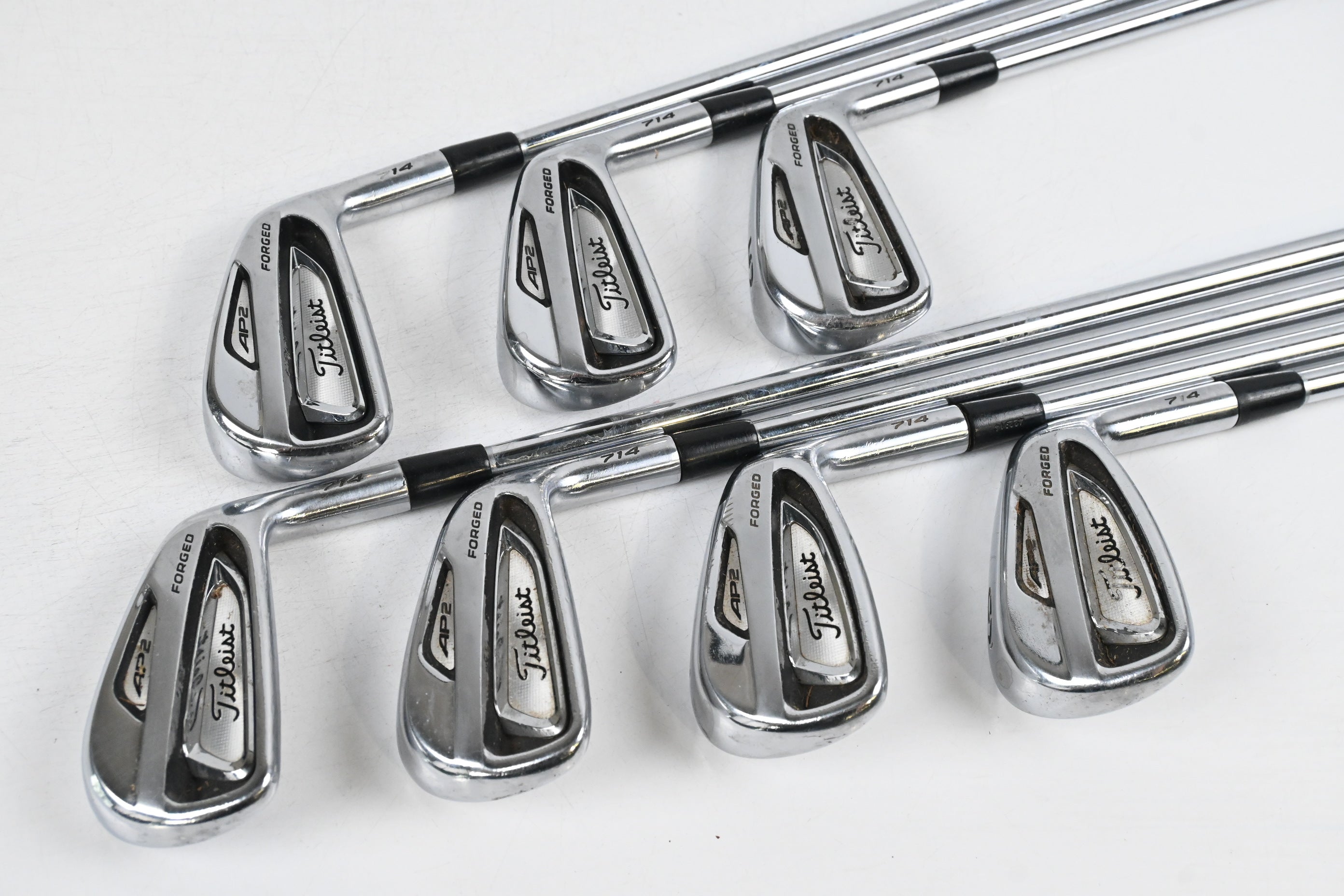 Titleist 714 AP2 Irons / 3-9i / X-Flex Project X Precision Shafts