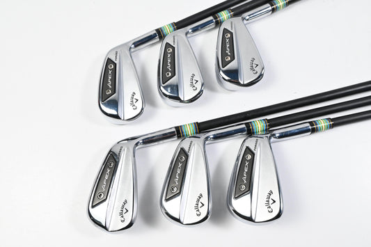 Callaway Apex Ai150 Irons / 5-PW / Stiff Flex Catalyst 80 Shafts