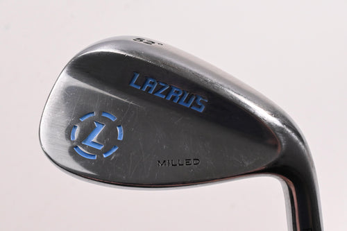 Lazrus Milled Gap Wedge / 52 Degree / Stiff Flex Steel Shaft