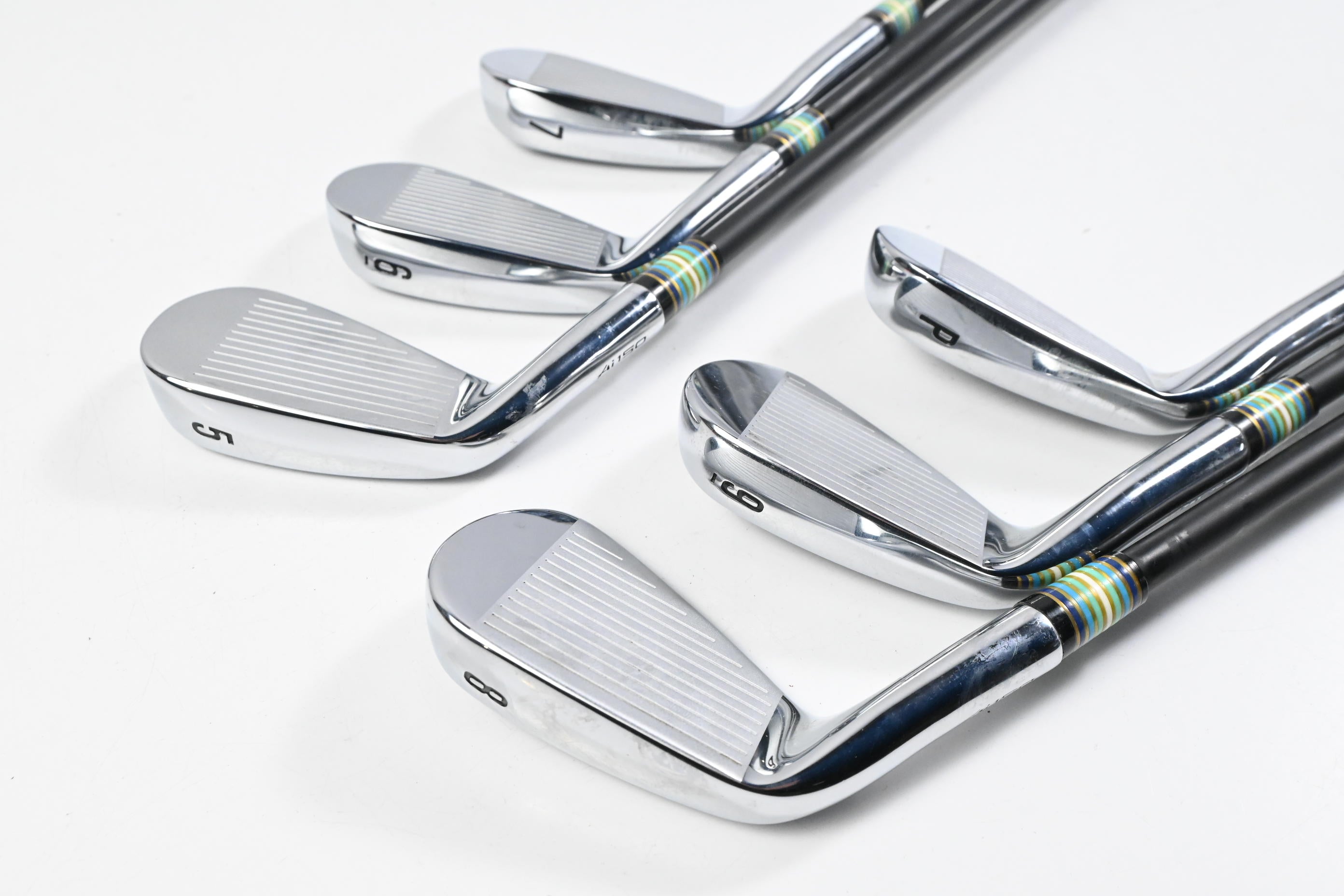 Callaway Apex Ai150 Irons / 5-PW / Stiff Flex Catalyst 80 Shafts