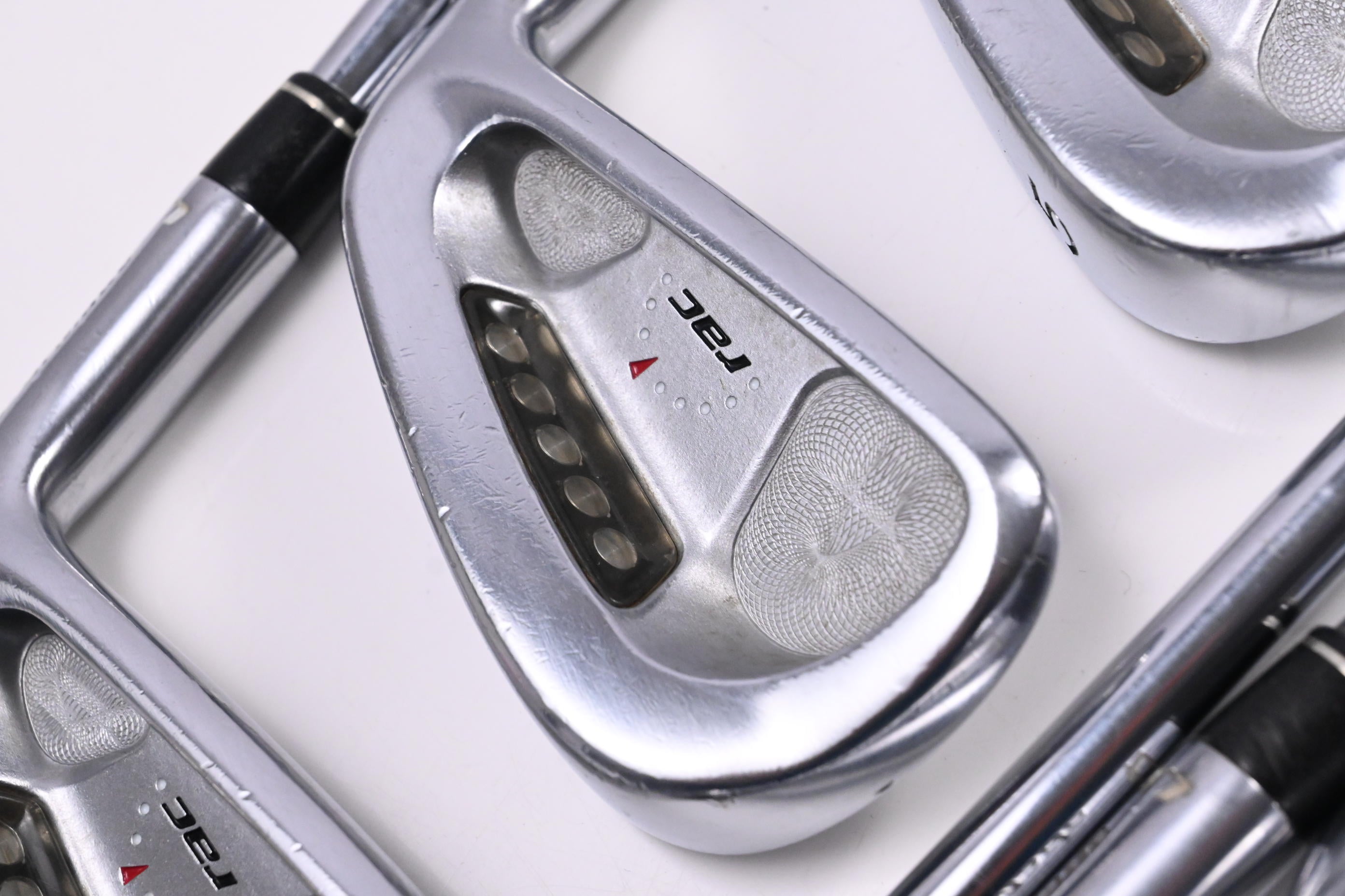 Taylormade RAC LT Irons / 3-PW+SW / Stiff Flex Rifle Flighted Shafts