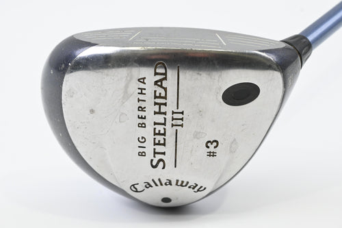 Ladies Callaway Steelhead III #3 Wood / 15 Degree / Ladies Flex System III