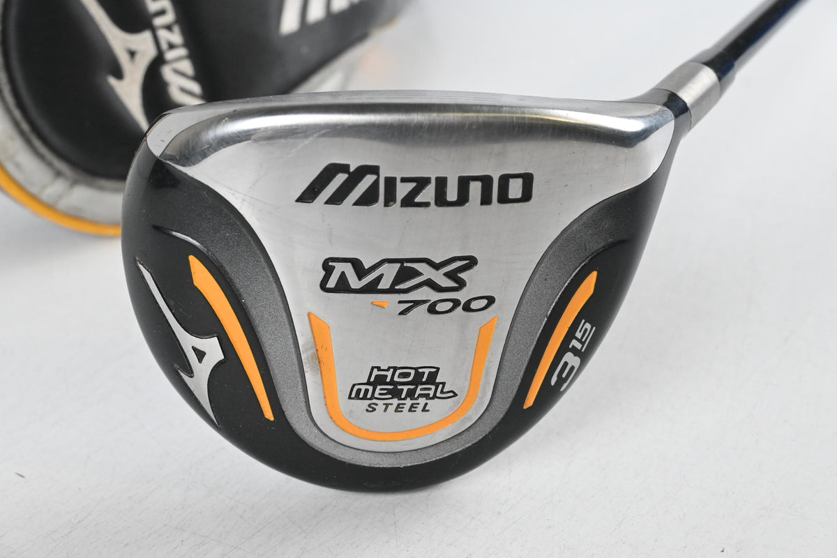 Mizuno MX-700 #3 Wood / 15 Degree / Regular Flex Mizuno Exsar FS4 60 Shaft
