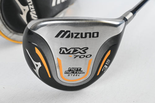 Mizuno MX-700 #3 Wood / 15 Degree / Regular Flex Mizuno Exsar FS4 60 Shaft
