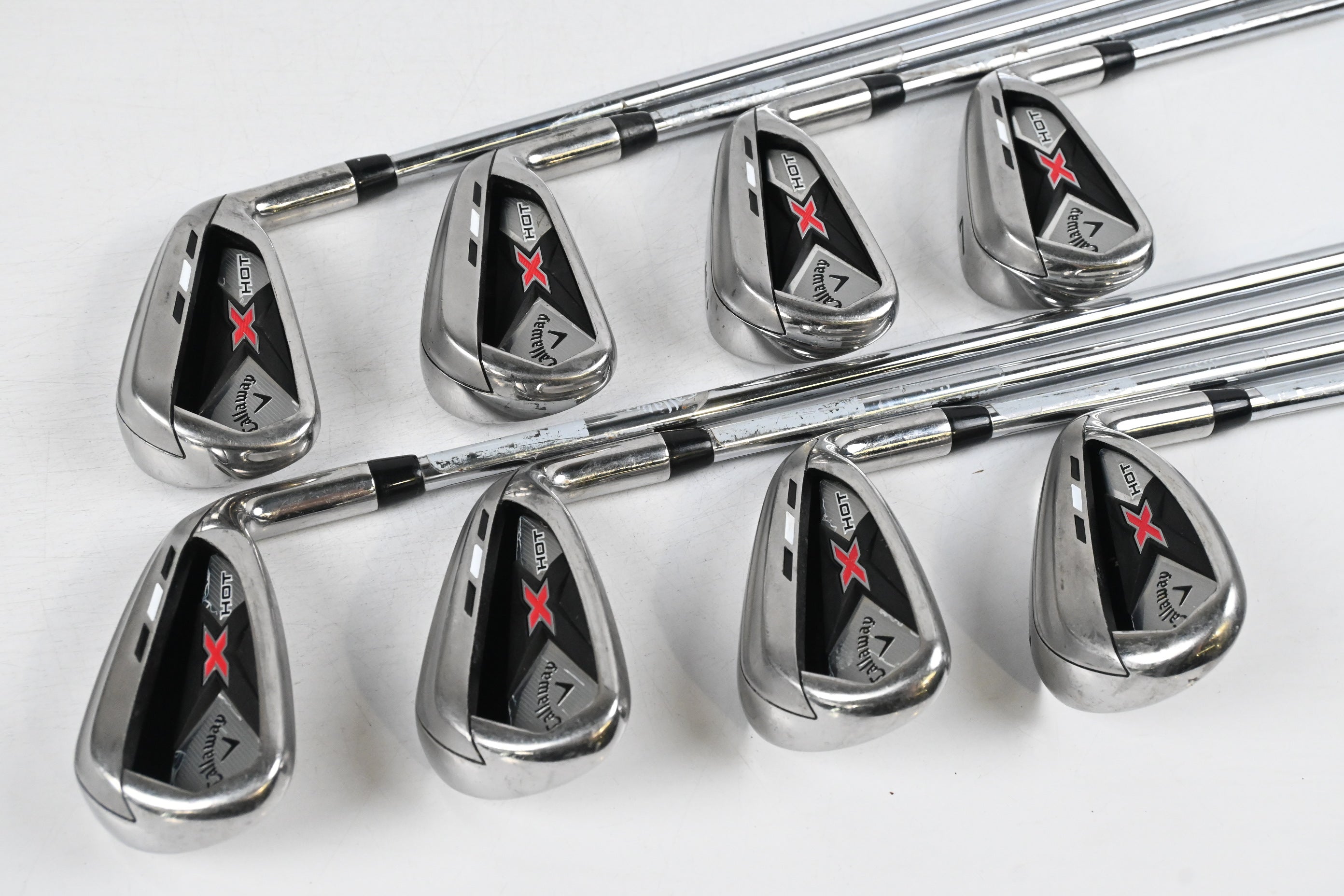 Callaway X Hot Irons / 5-PW+SW / Regular Flex Speed Step 85 Shafts