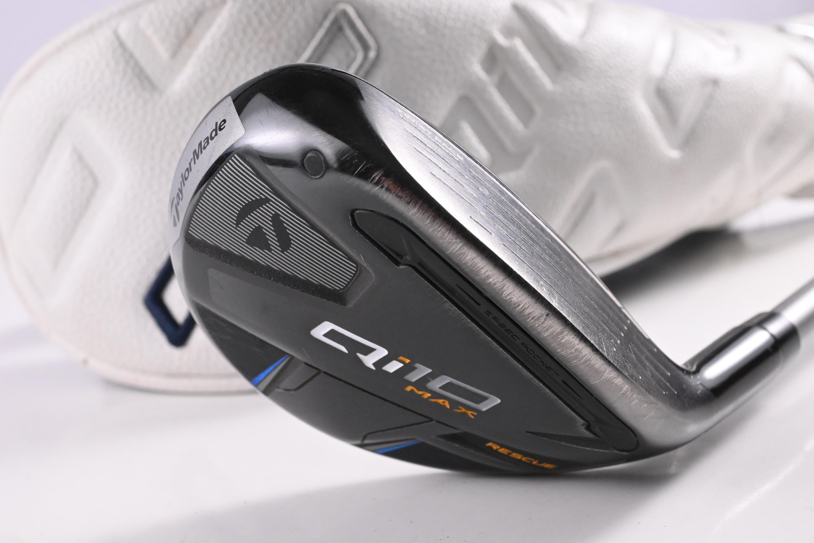 Taylormade Qi10 Max #4 Hybrid / 23 Degree / Regular Flex Speeder NX TCS 50 Shaft