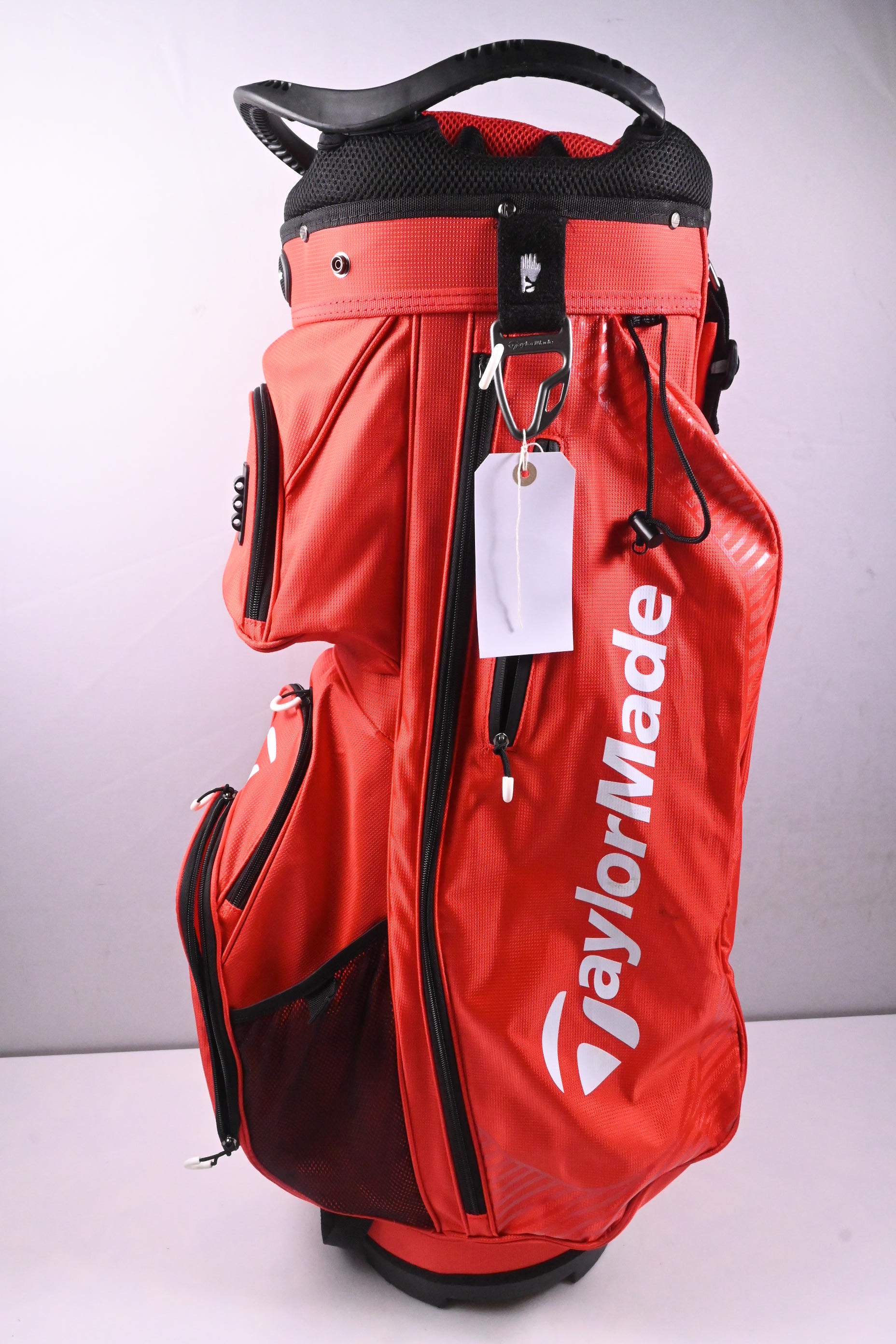 Taylormade Cart Bag / 14-Way Divider / Red, Black