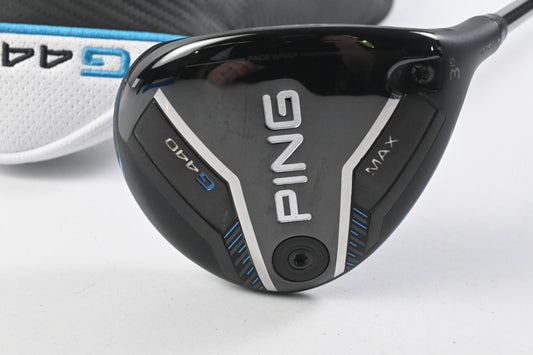Ping G440 Max #3 Wood / 15 Degree / Stiff Flex Ping Tour Chrome 2.0 75 Shaft