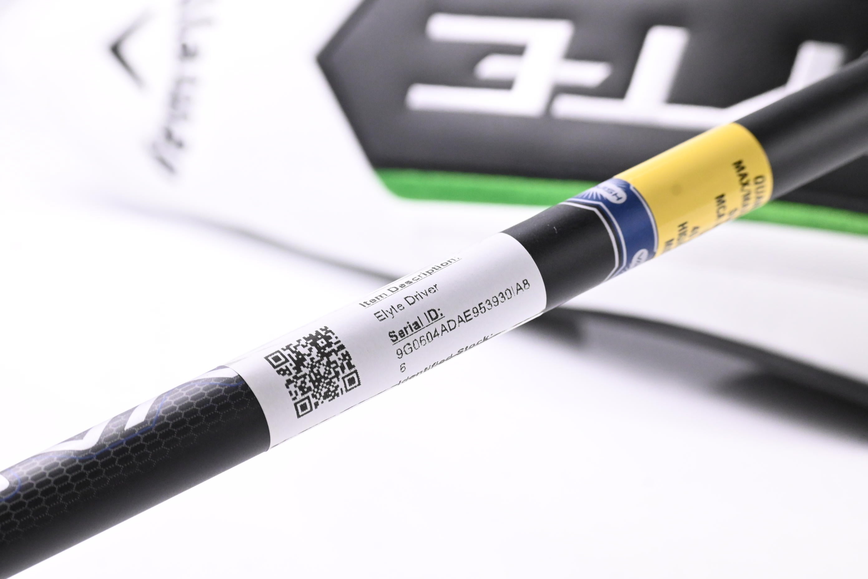 Callaway Elyte Driver / 9 Degree / Senior Flex Vanquish 4 Shaft