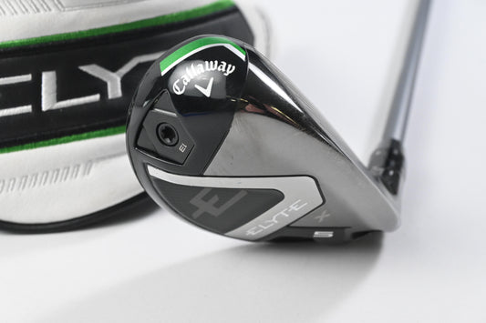 Callaway Elyte X #5 Hybrid / 25 Degree / Stiff Flex Denali Frost White 70 Shaft