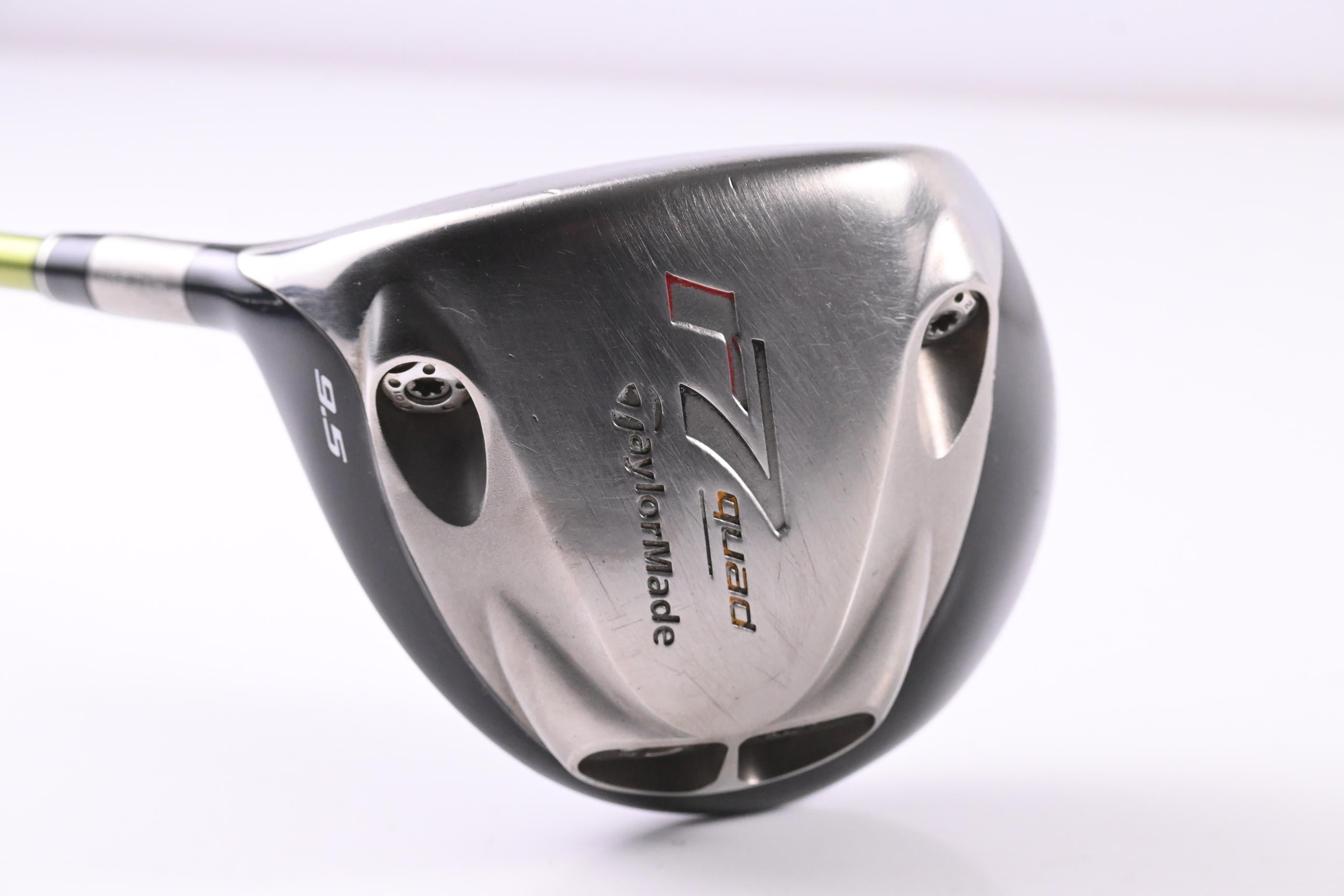Left Hand Taylormade R7 Quad Driver / 9.5 Degree / Regular Flex Aldila NV 65
