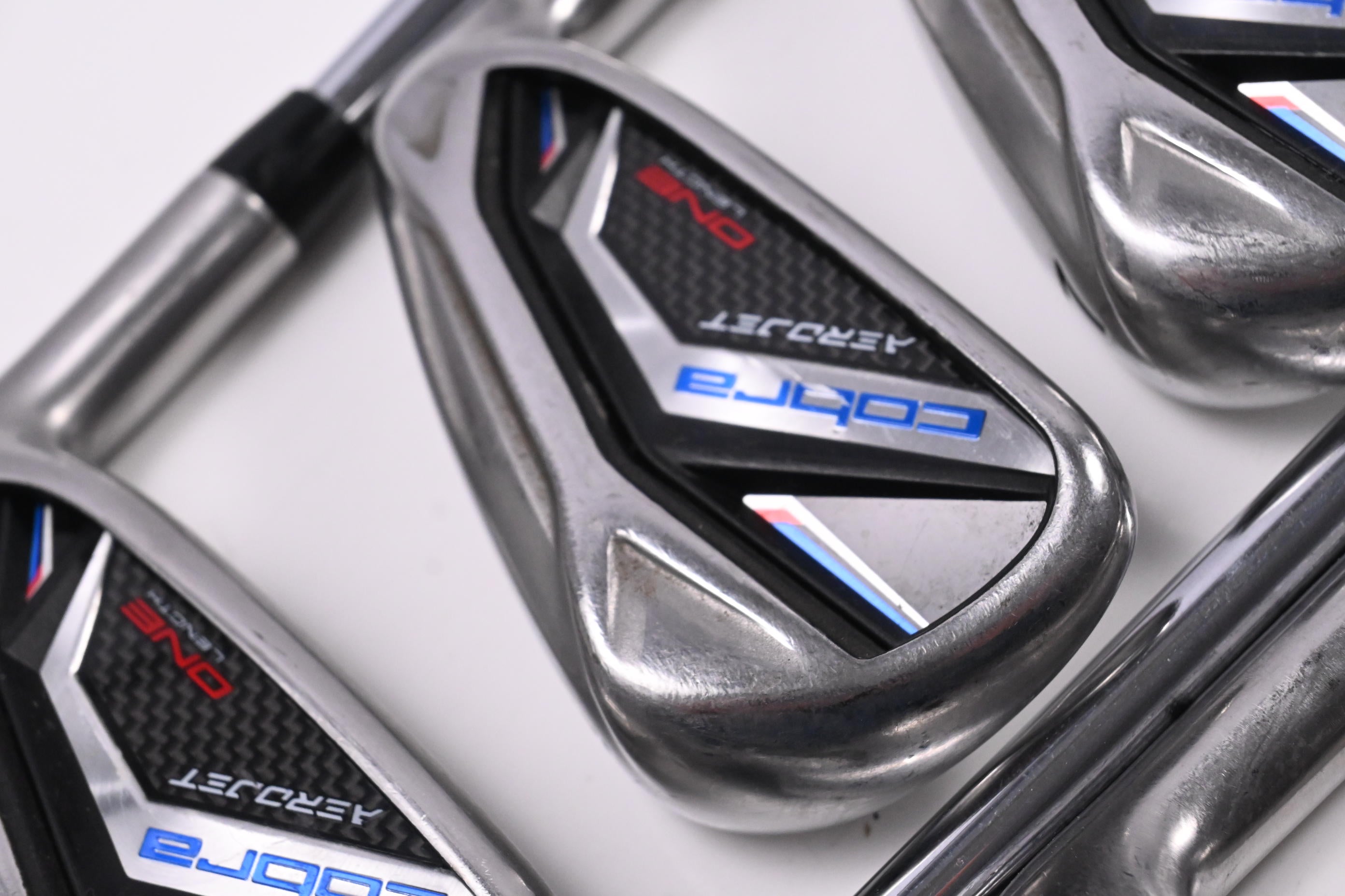 Cobra Aerojet One Length Irons / 5-PW / Regular Flex KBS Tour Lite Shafts