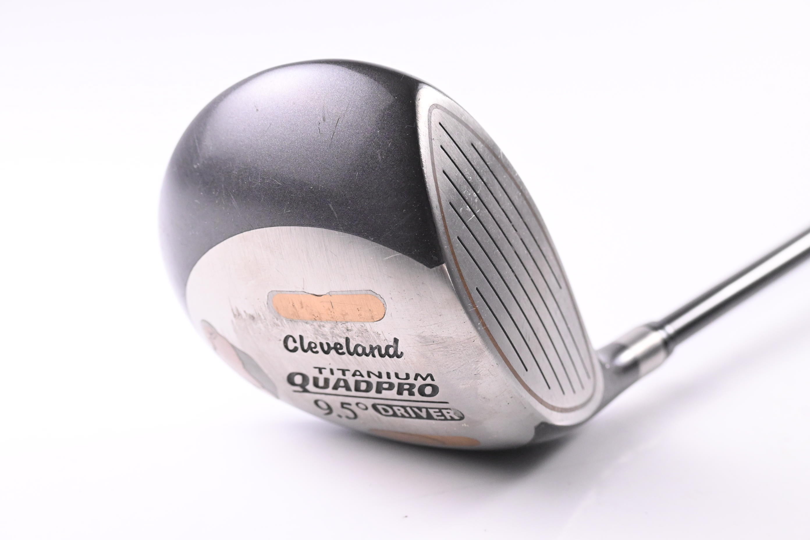 Cleveland QuadPro Driver / 9.5 Degree / Regular Flex Cleveland Titanium Shaft