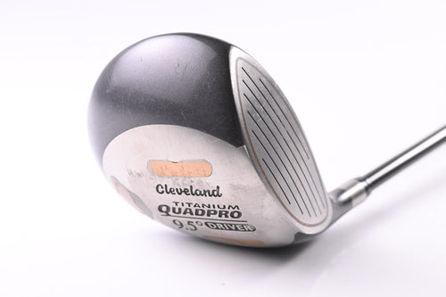 Cleveland QuadPro Driver / 9.5 Degree / Regular Flex Cleveland Titanium Shaft