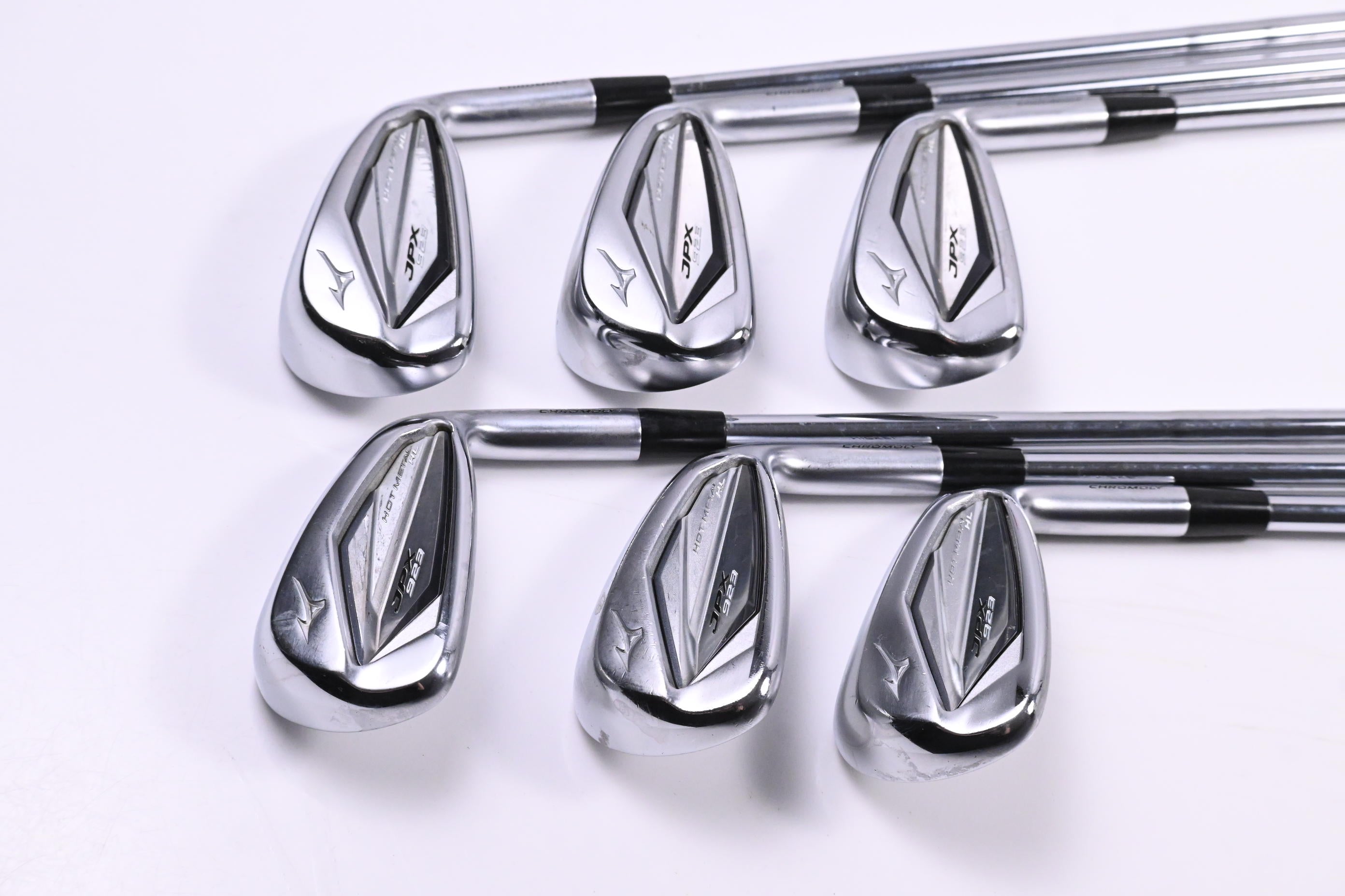 Mizuno JPX 923 Hot Metal HL Irons / 5-PW / Regular Flex KBS $-Taper Lite 95