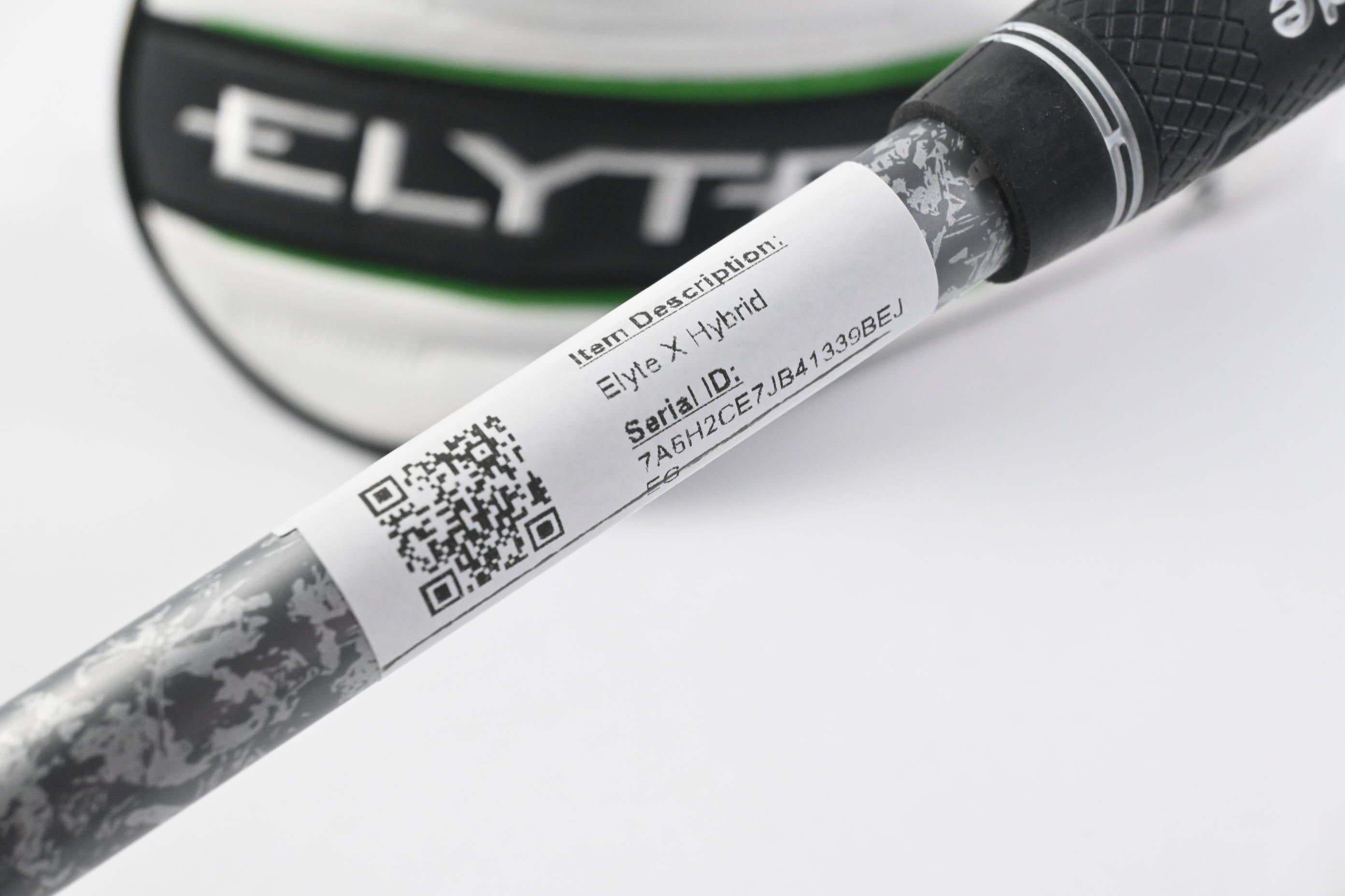 Callaway Elyte X #5 Hybrid / 25 Degree / Stiff Flex Denali Frost White 70 Shaft