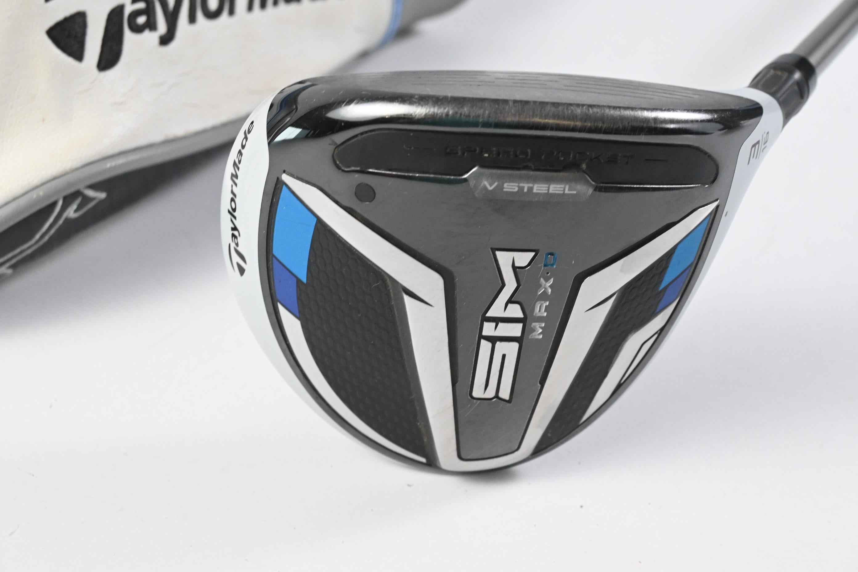 Taylormade SIM Max D #3 Wood / 16 Degree / Regular Flex Helium Blue 5 Shaft