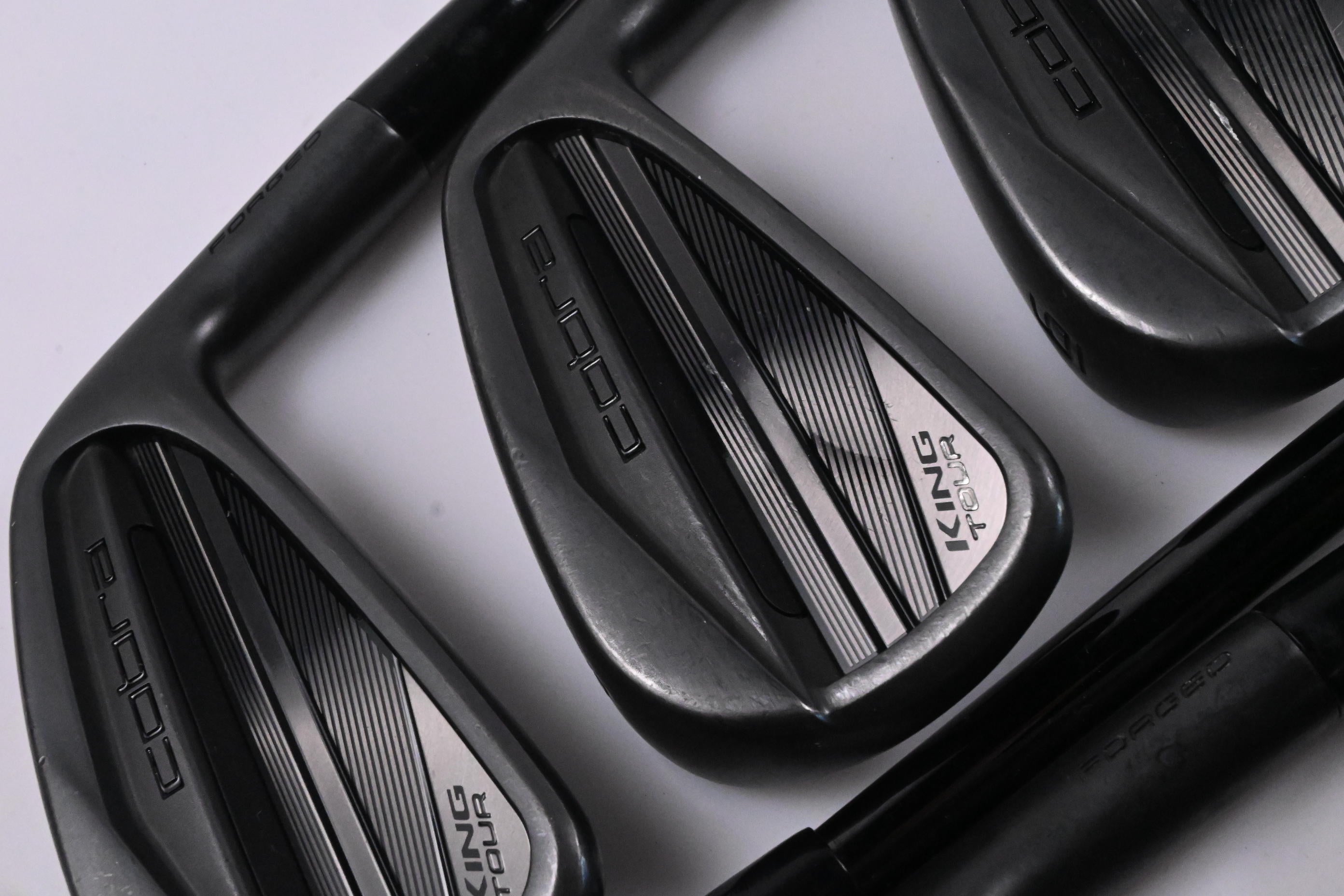 Cobra King Tour 2023 Irons / 4-PW / Stiff Flex KBS $-Taper 120 Shafts